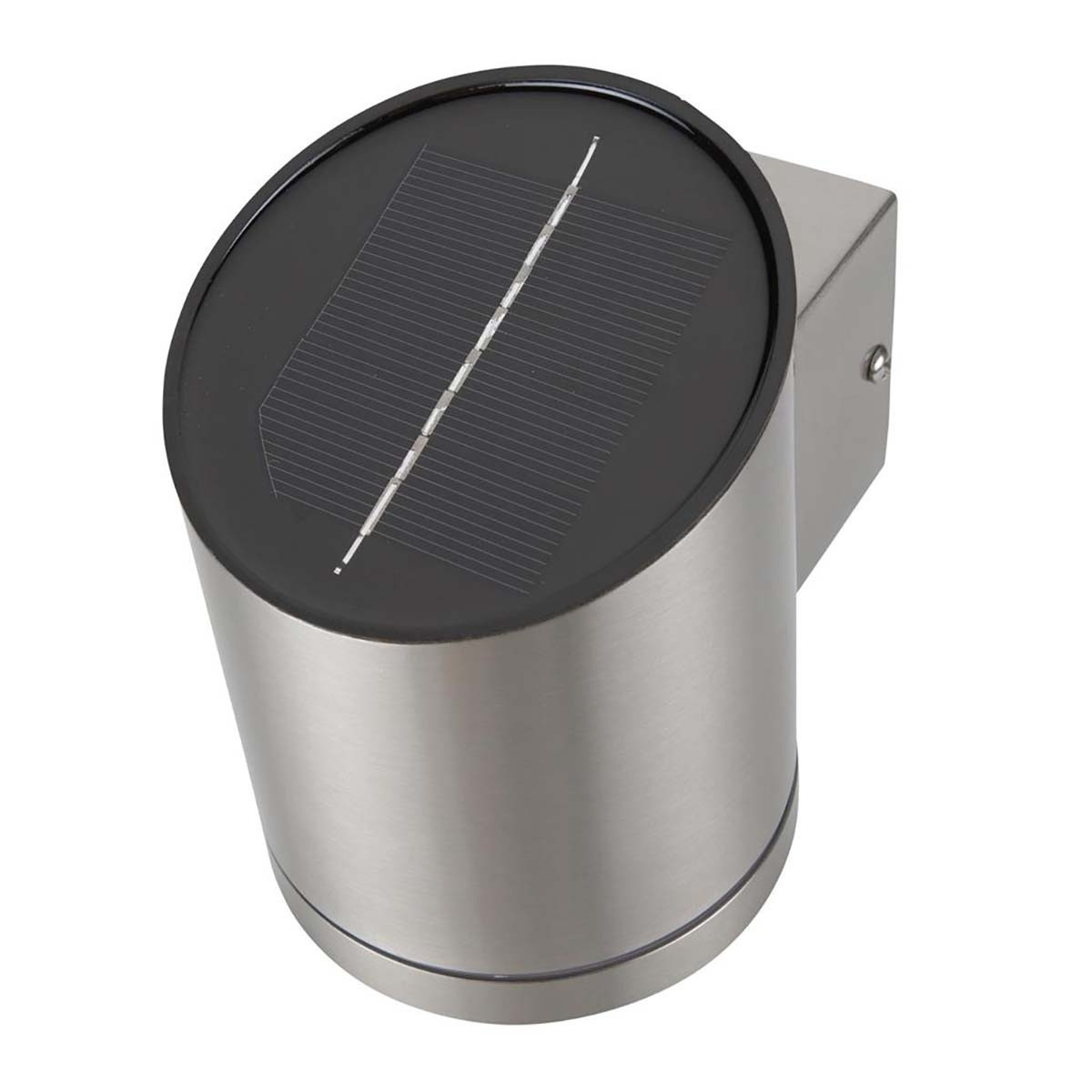 Aplique Solar LEDs Plata