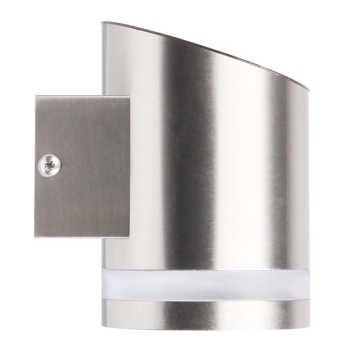 Solar-Wandleuchte LEDs Silber
