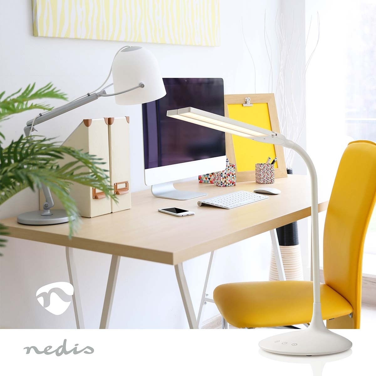 LED Table Lamp | Dimmable | 280 lm | Rechargeable | Point to functi...