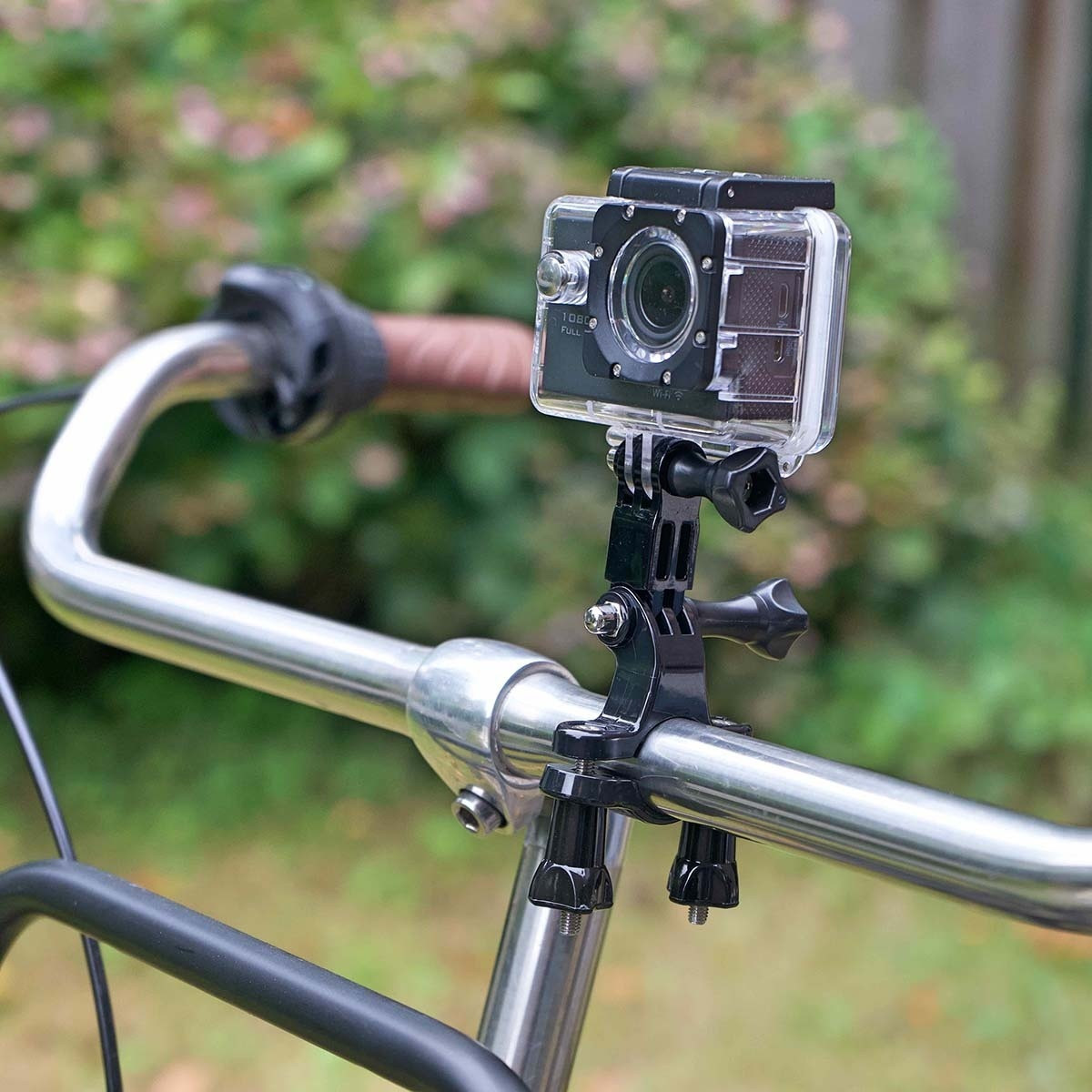 Action Camera Mount | Bicycle handle | Black