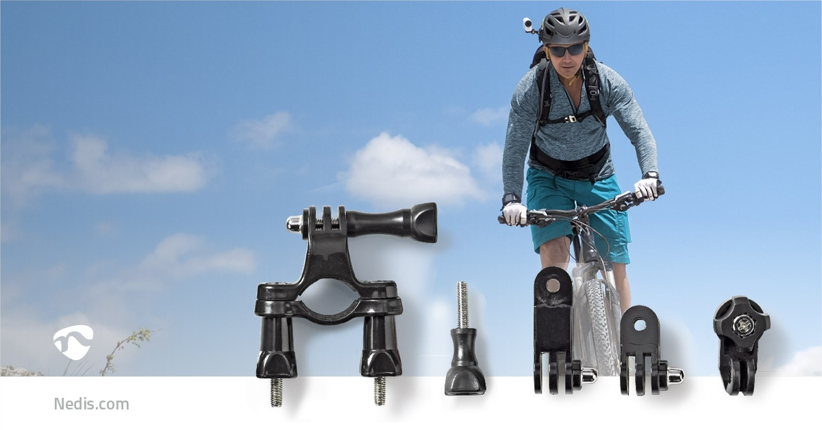 Action Camera Mount | Bicycle handle | Black