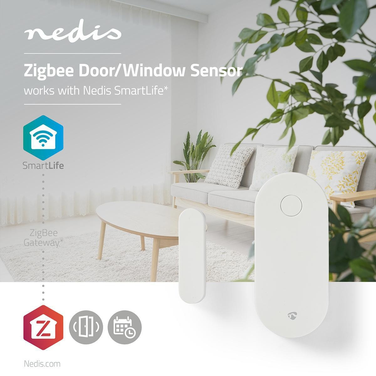 Smart Door / Window Sensor | Zigbee 3.0 | Battery powered | Android...