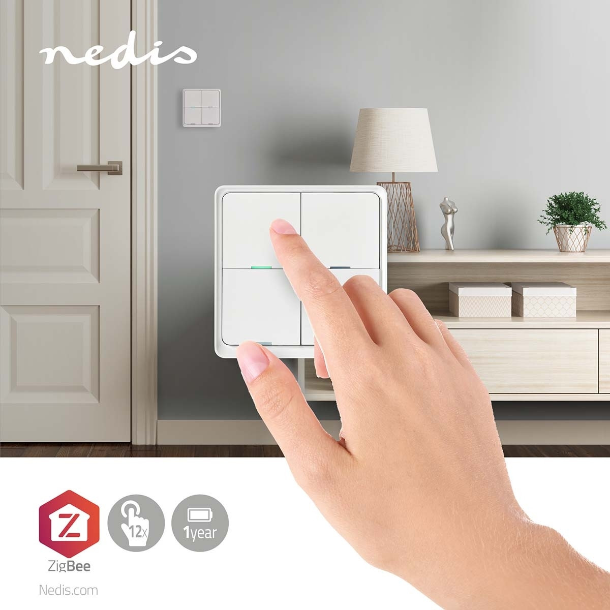 SmartLife Switch | Zigbee 3.0 | Support mural | Android™ / IOS | Pl...