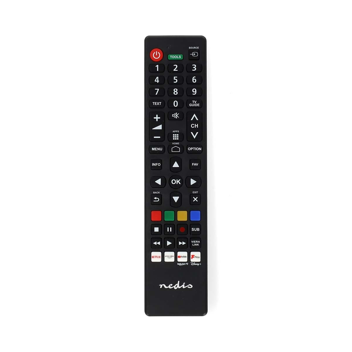 Replacement Remote Control | Fits: Panasonic / Sharp | Preprogramme...