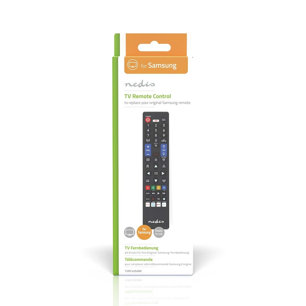 Replacement Remote Control | Fits: Samsung | Preprogrammed | 1 Unit...