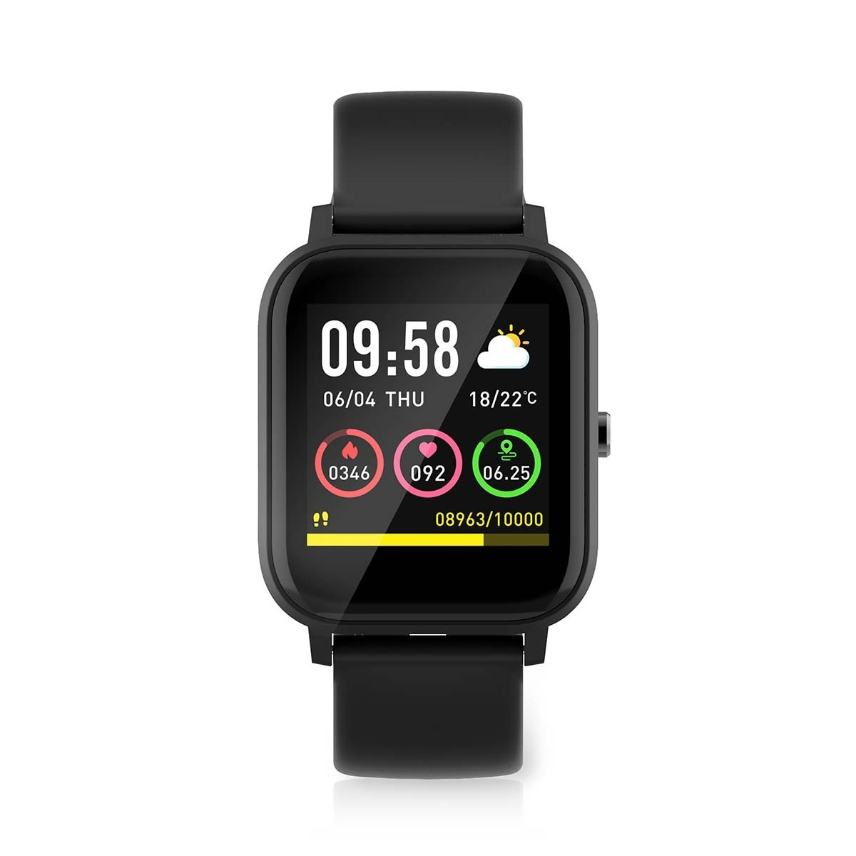 SmartLife Clock | LCD | IP68 | Maximum usage time: 7200 min | Andro...