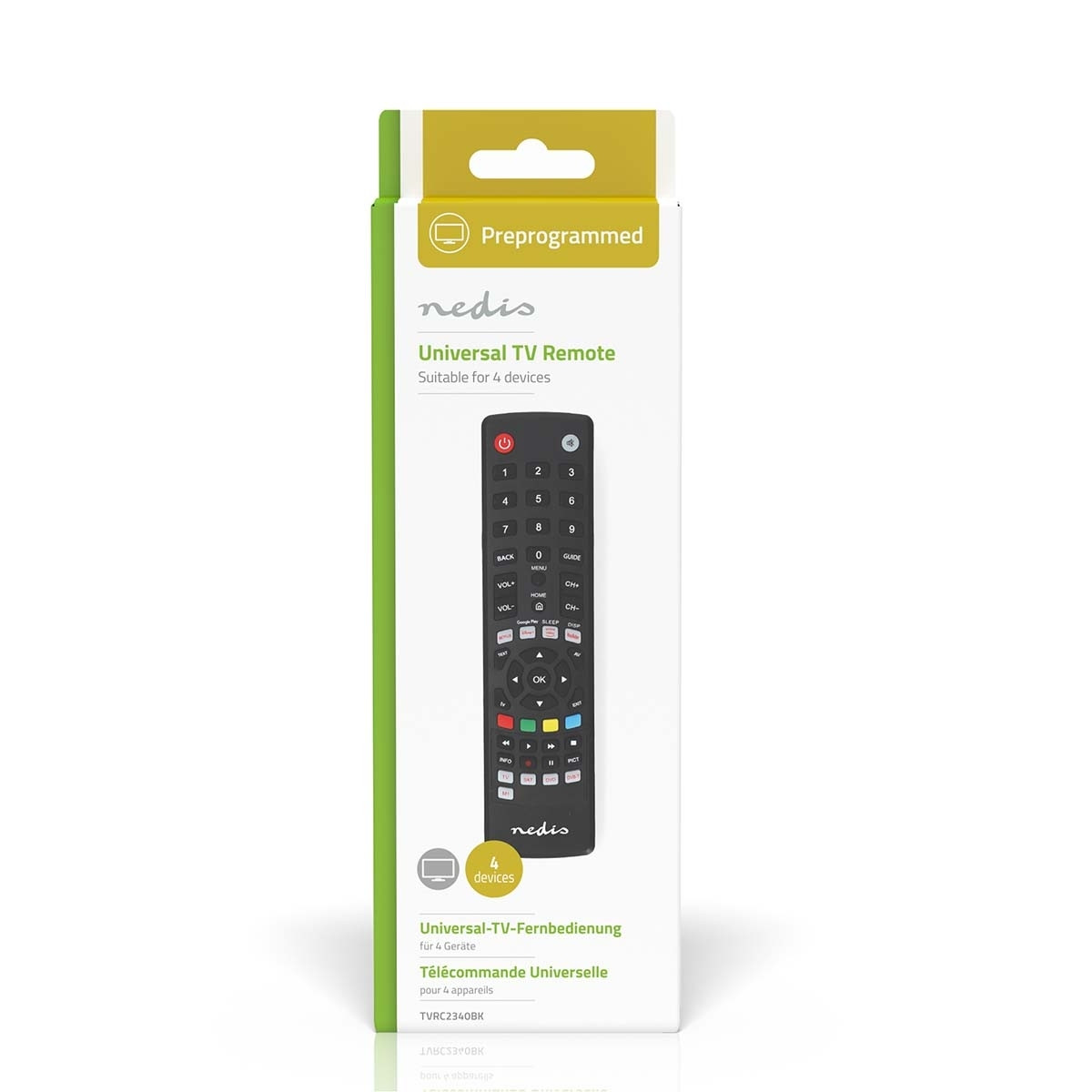 Universal Remote Control | Preprogrammed | 4 Units | Amazon Prime /...