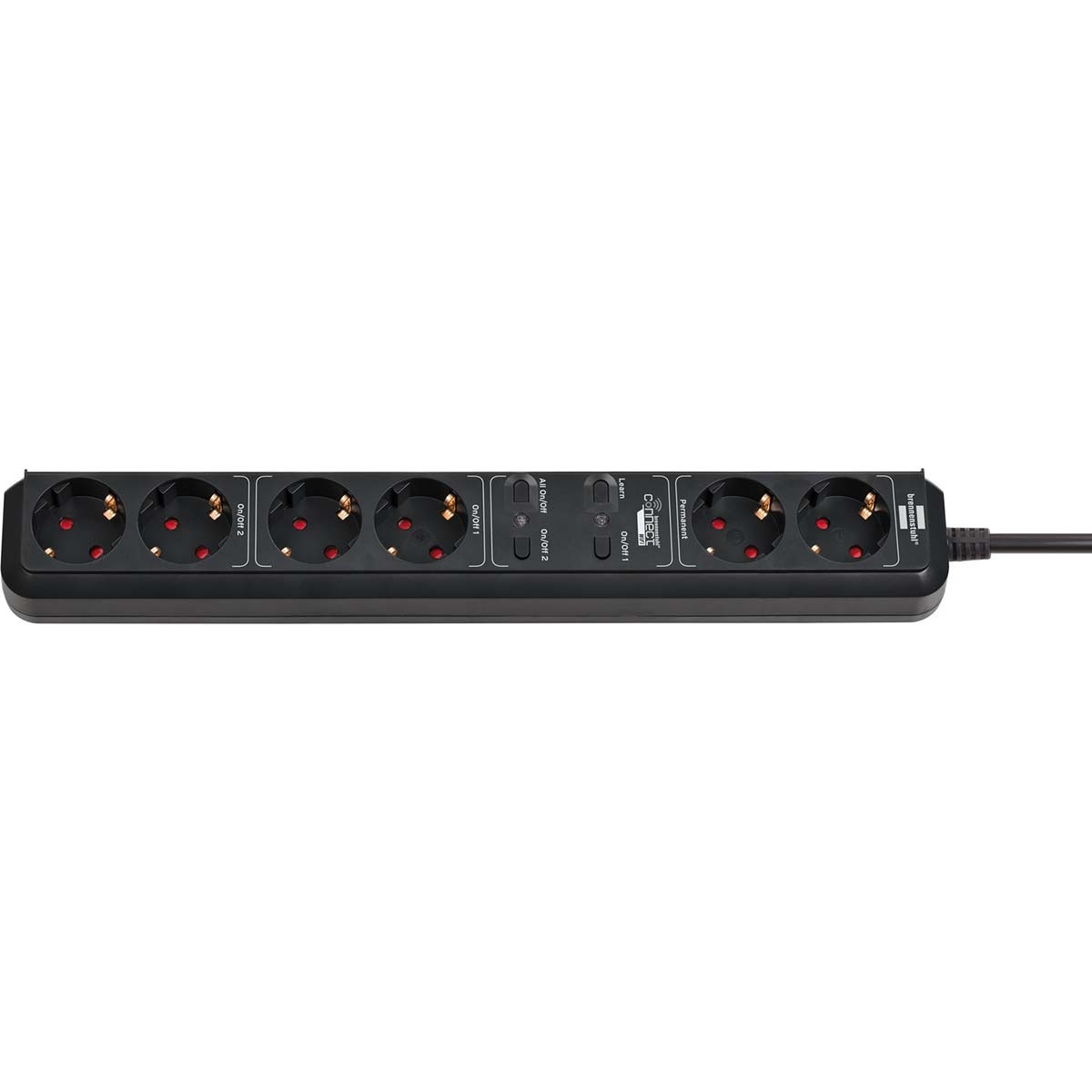 brennenstuhl®Connect Eco-Line Smart socket with 6-way timer function