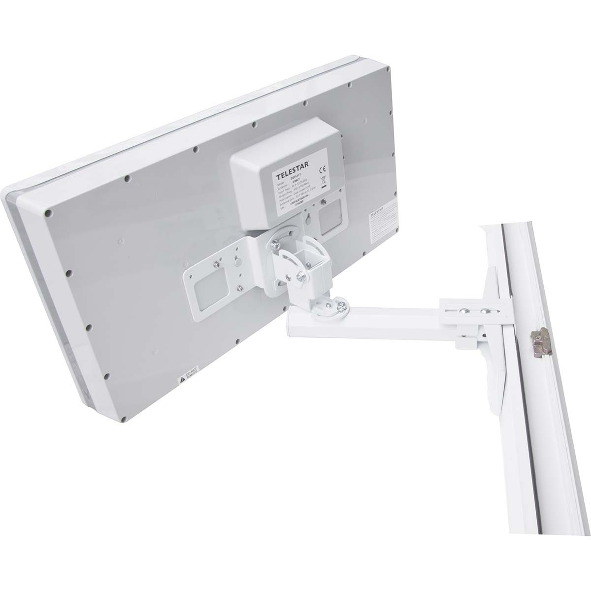 DIGIFLAT 2 DVB-S Flachantenne Grau
