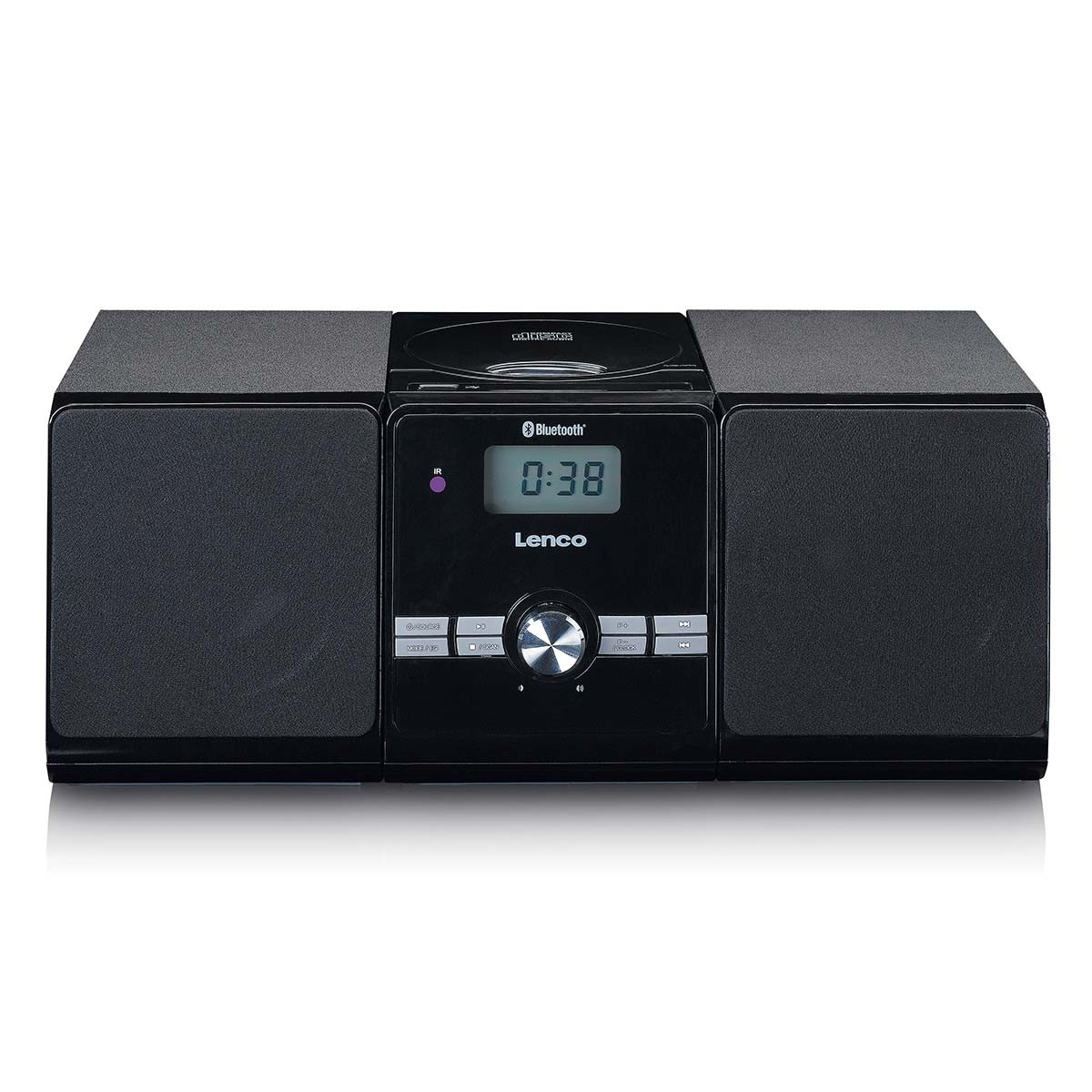 Micro set con telecomando CD/MP3 Bluetooth USB Nero