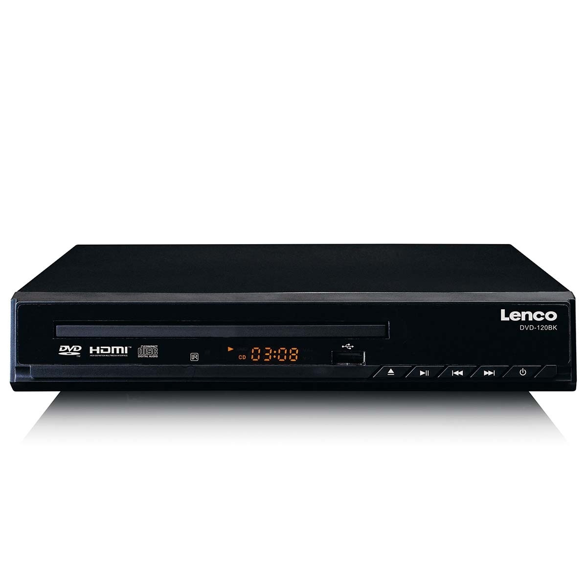 DVD player with HDMI and Remote Control Black
