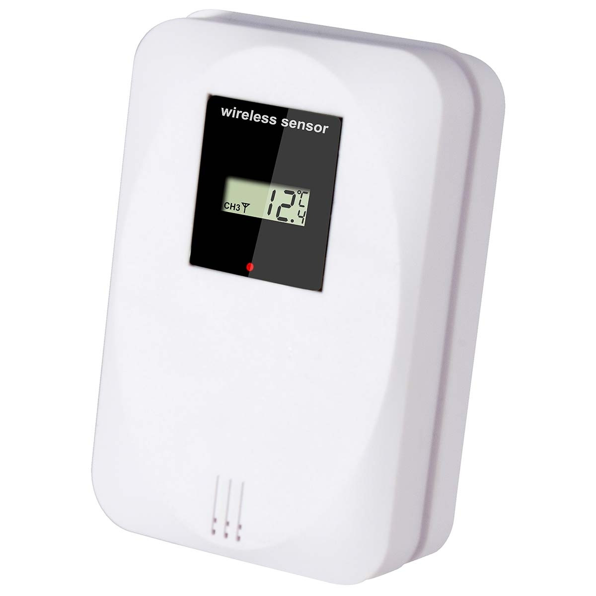Weather station with wireless sensor Black / Silver