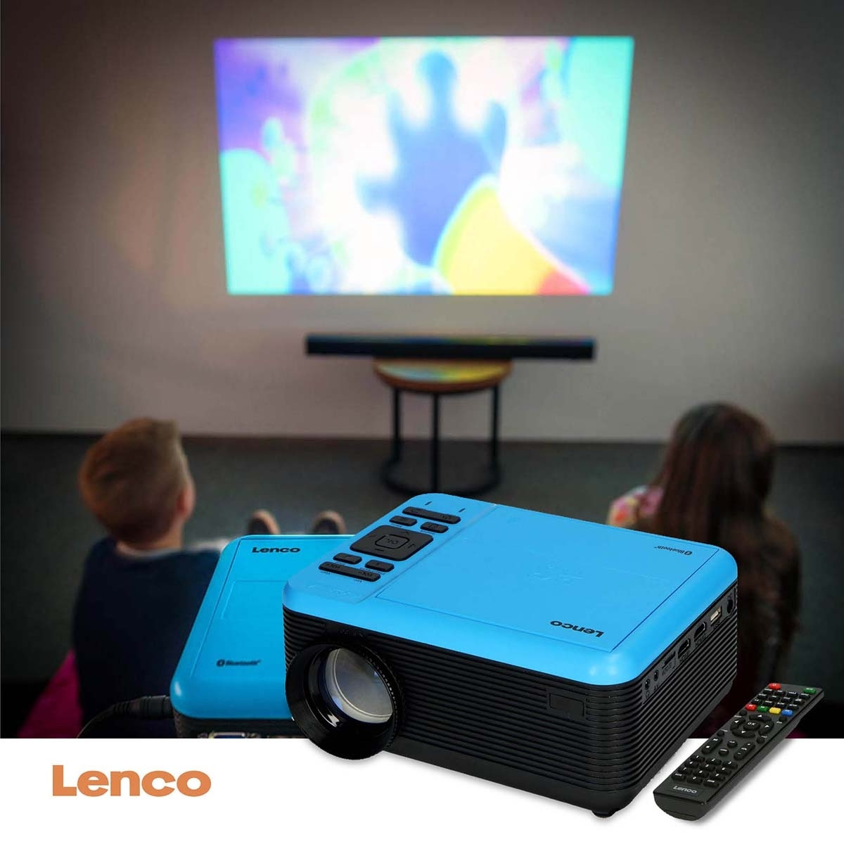 Proiettore LCD con lettore DVD e Bluetooth® Blue