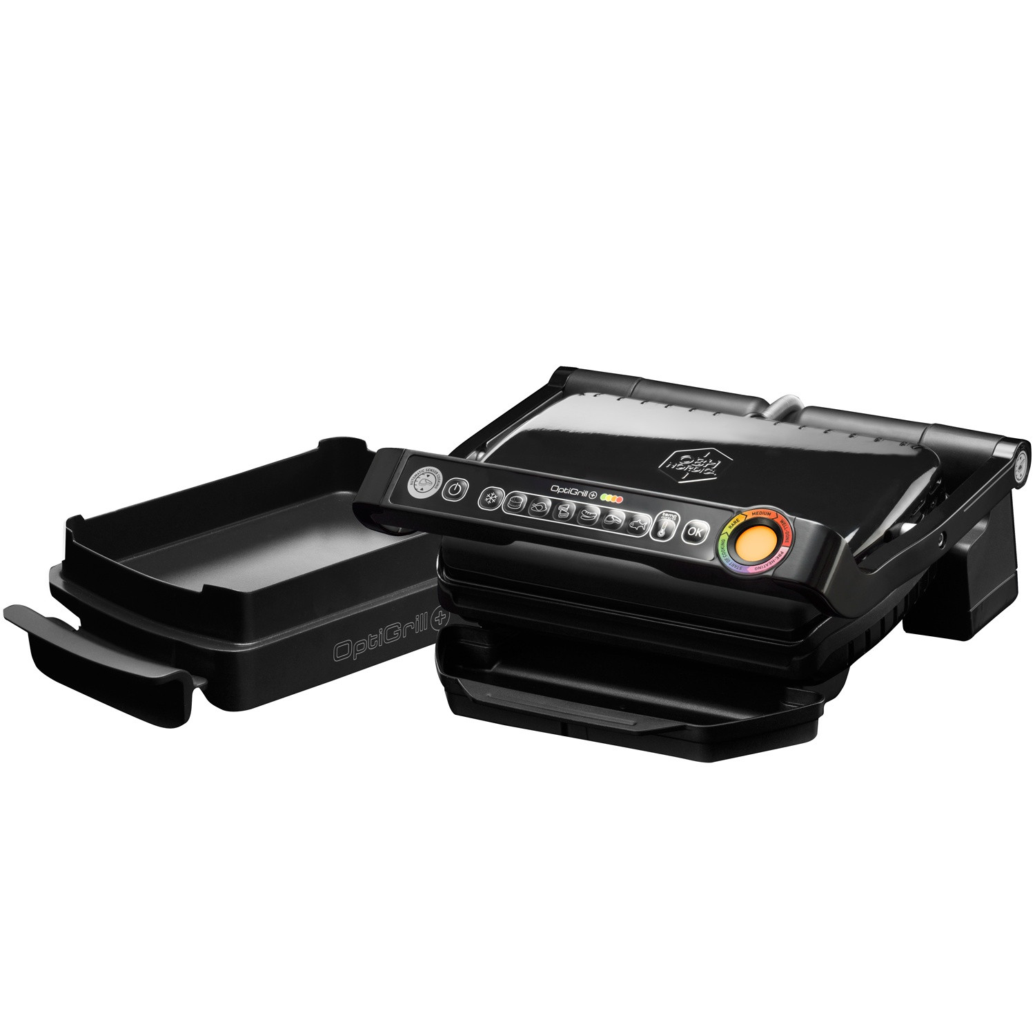 Optigrill+ Preto com Bandeja
