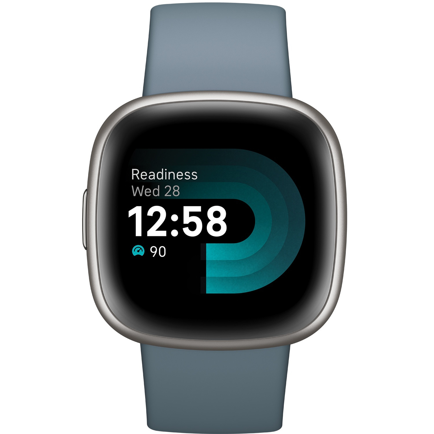 Versa 4, bleu cascade/platine