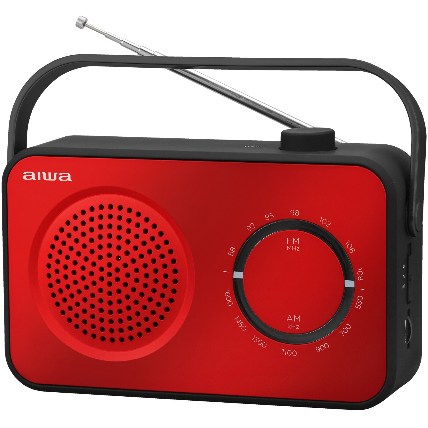 Radio analogique Rouge