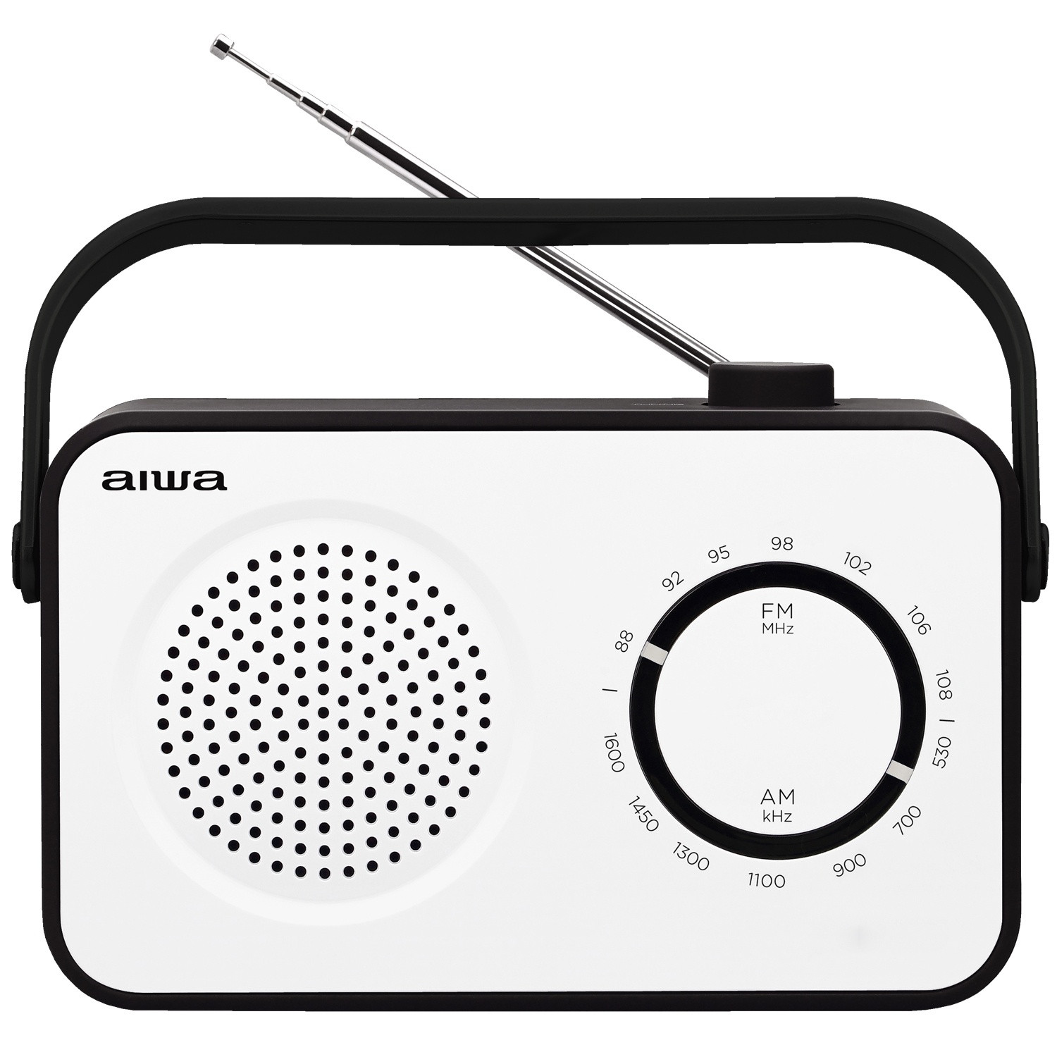 Radio analogique Blanc