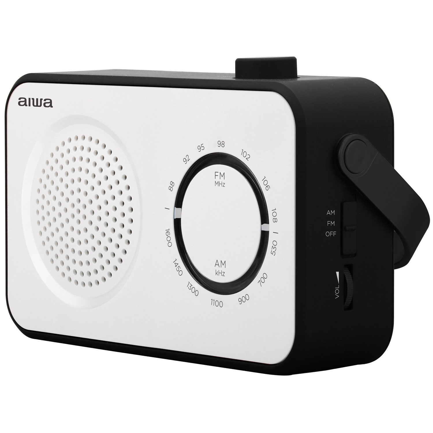 Radio analogique Blanc