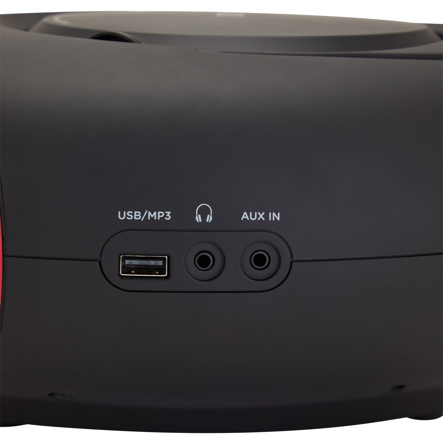 Radio con lettore CD e Bluetooth Rossa