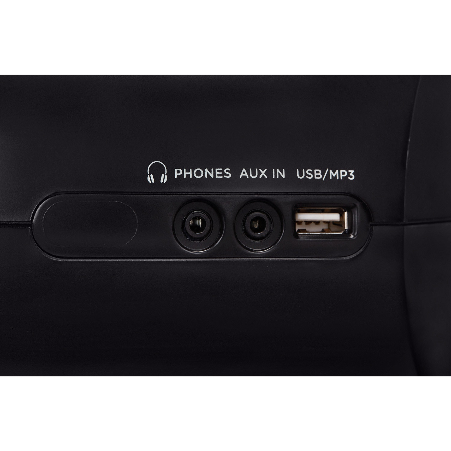 Radio con lettore CD, cassetta e Bluetooth Rosso