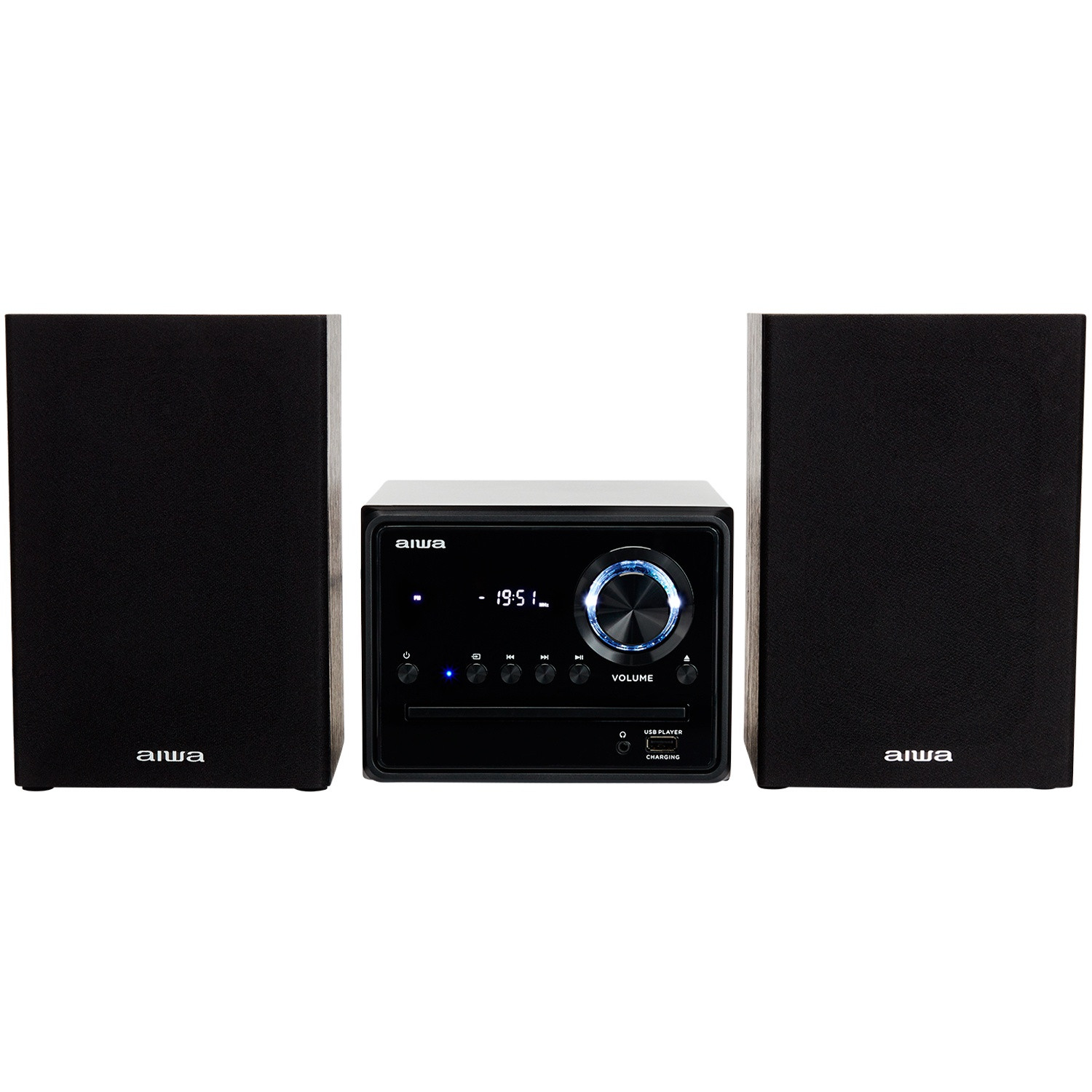 Sistema HiFi Micro estéreo com Bluetooth