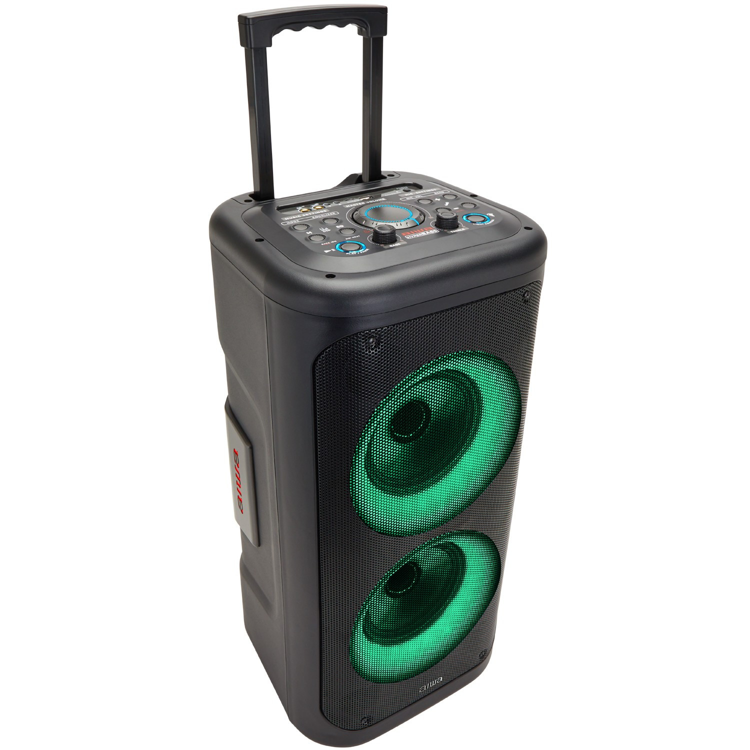 Partyspeaker met microfoon