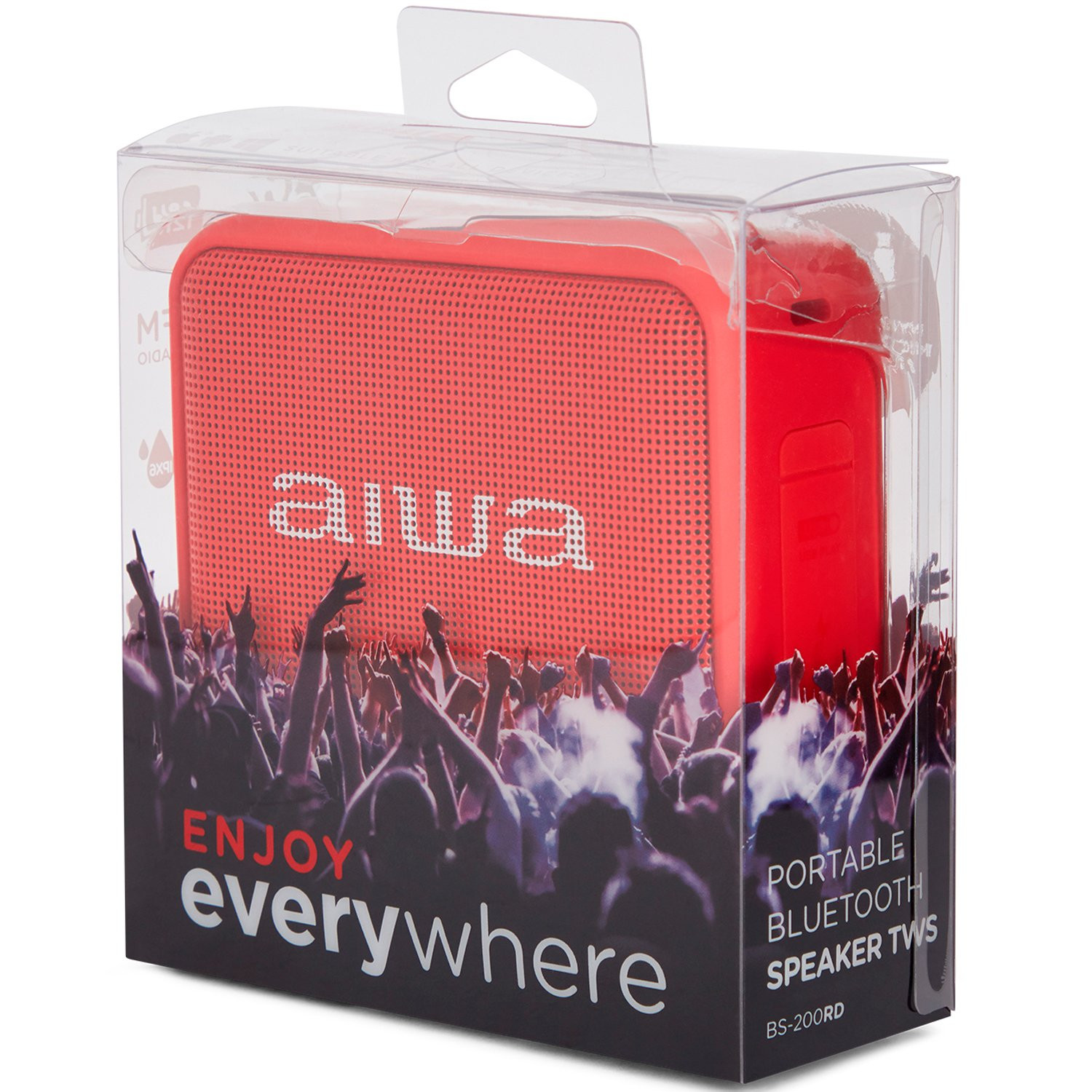 Altavoz Bluetooth Rojo