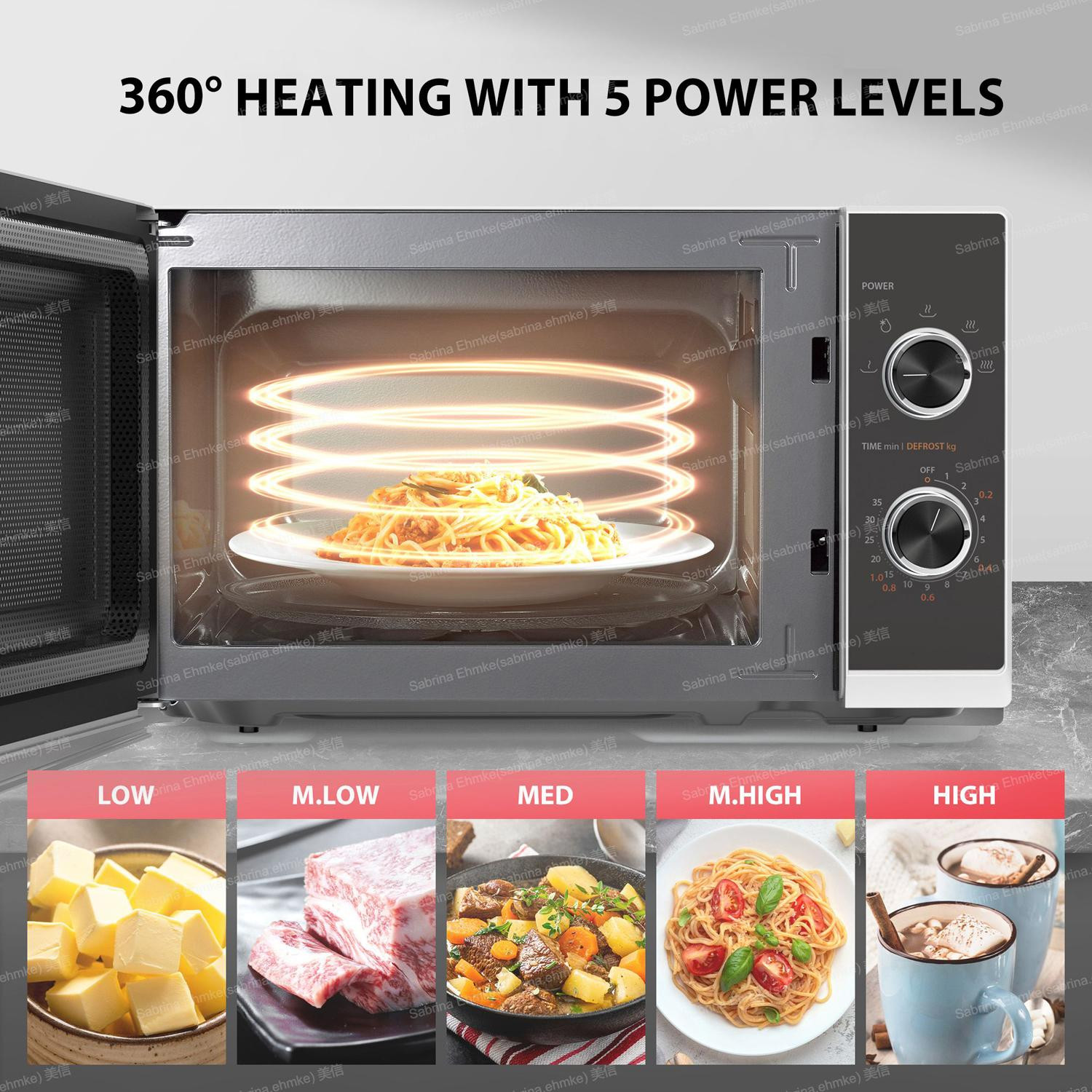 Horno microondas 20L 800W