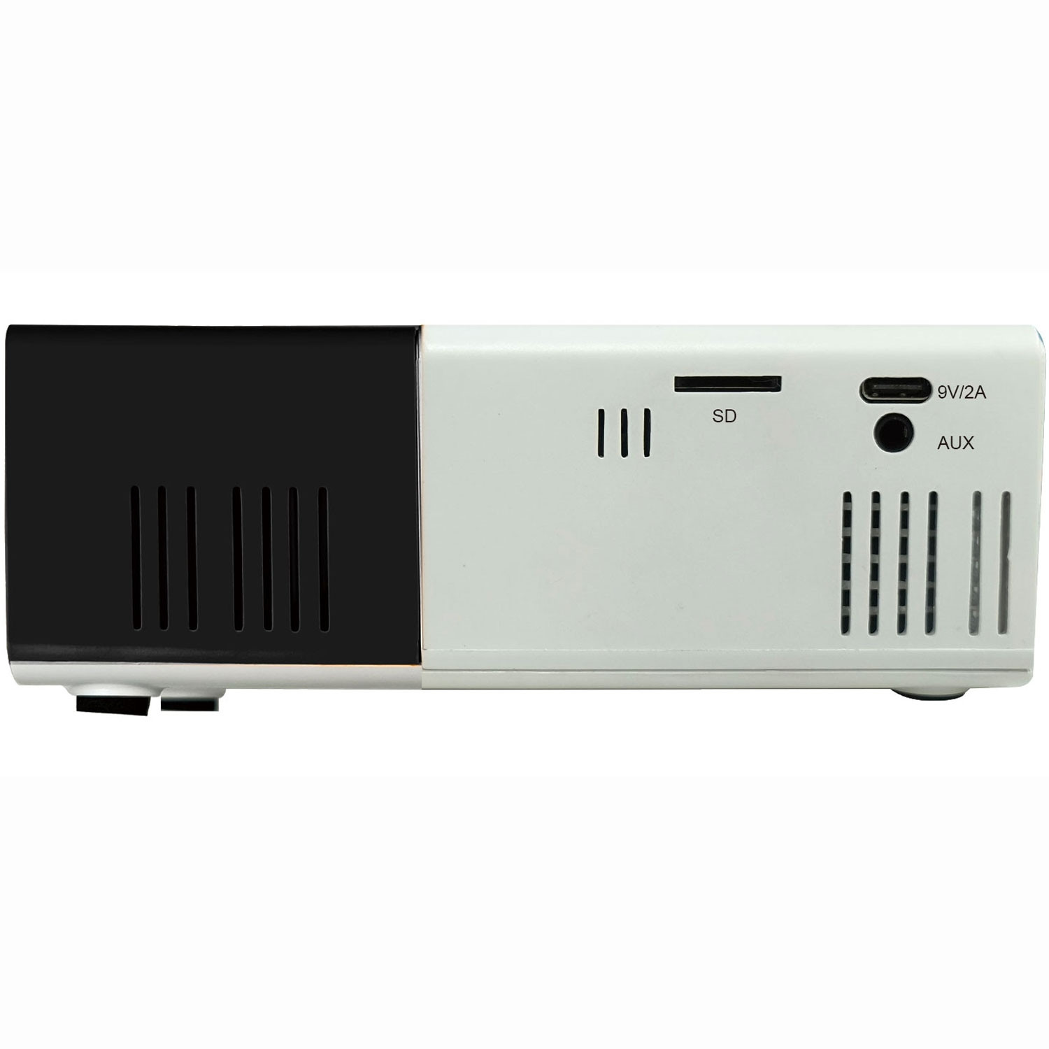 Mini projector with HDMI, USB-C and MicroSD card reader PR-800B