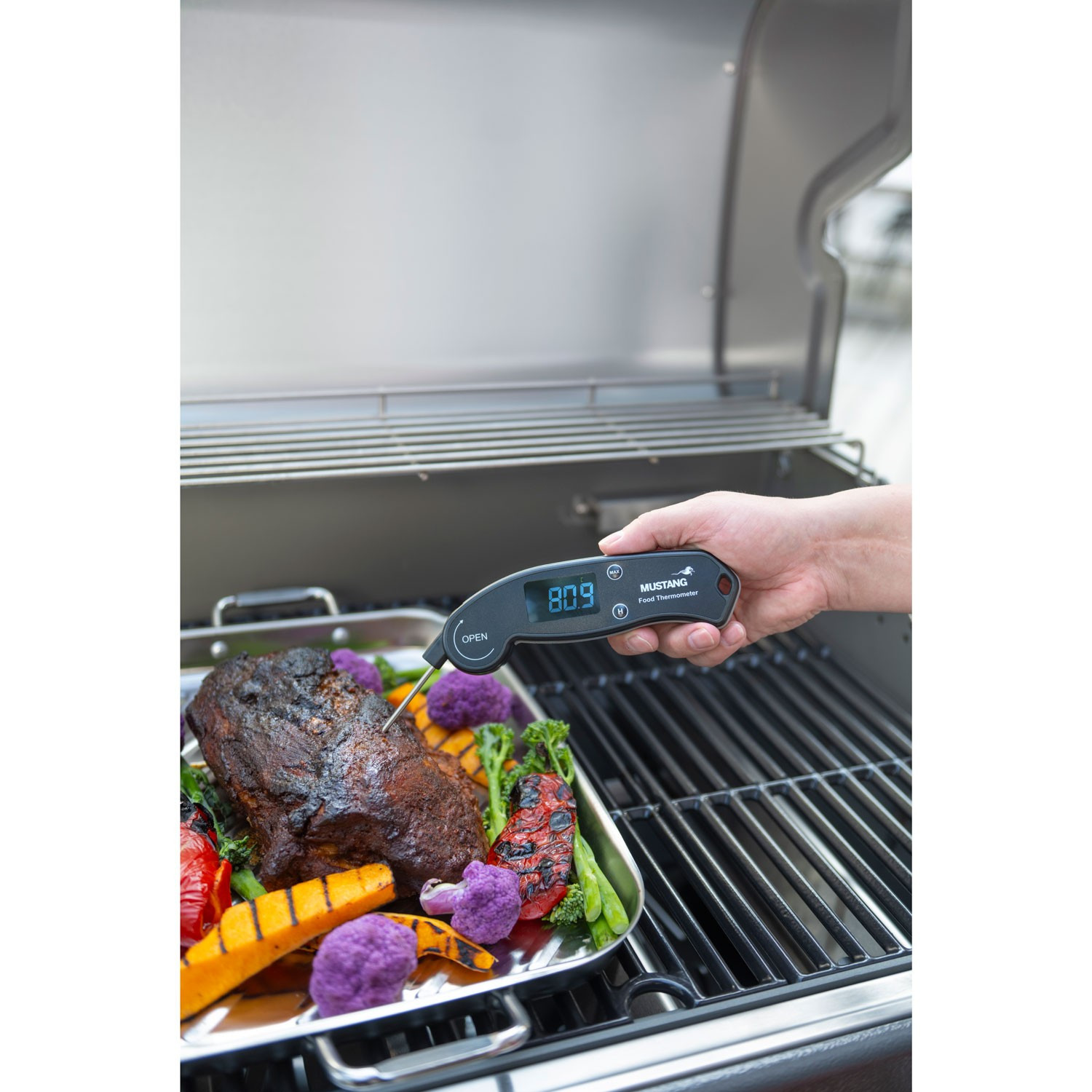 Snel afleesbare thermometer