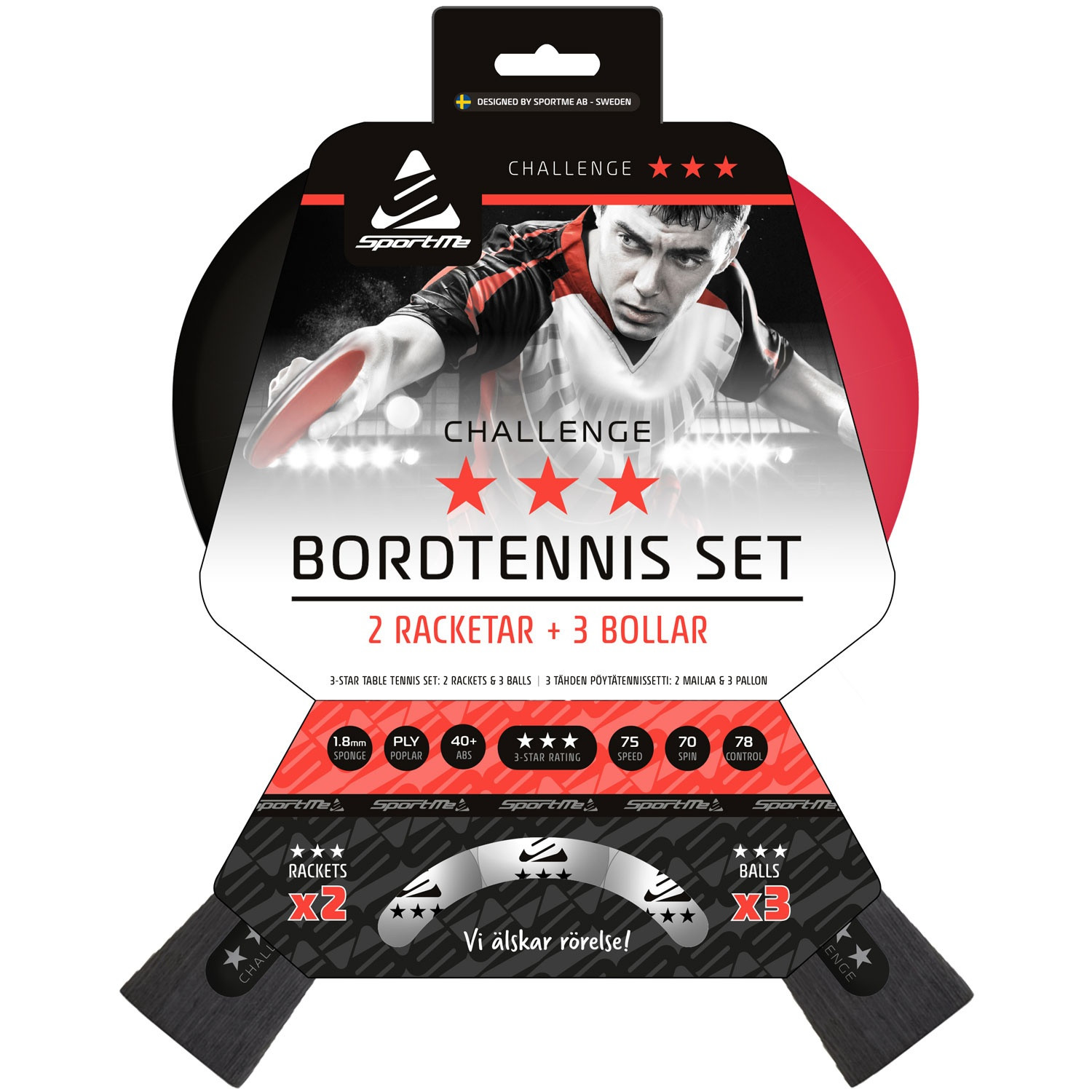 Set da ping pong