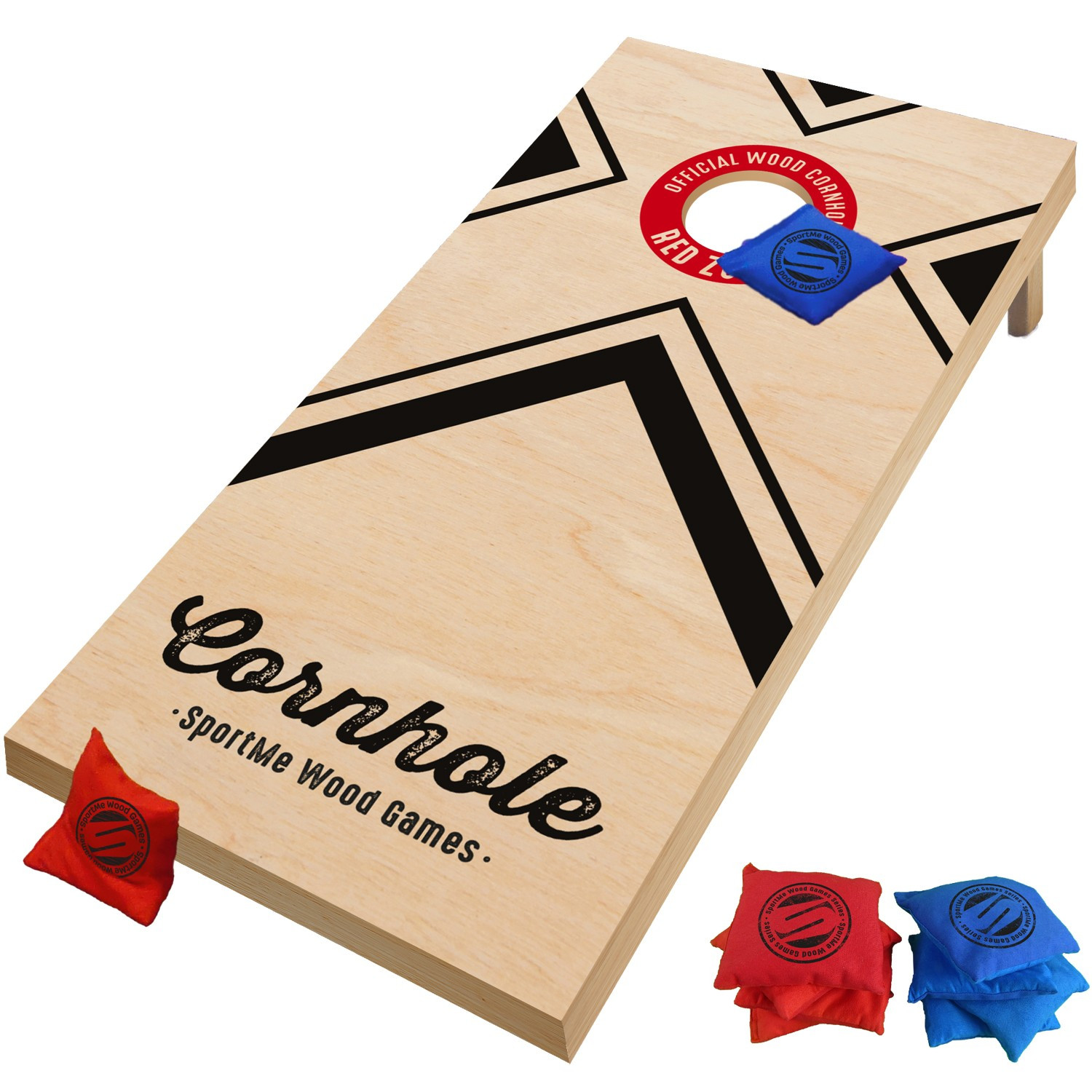 Cornhole de madera oficial