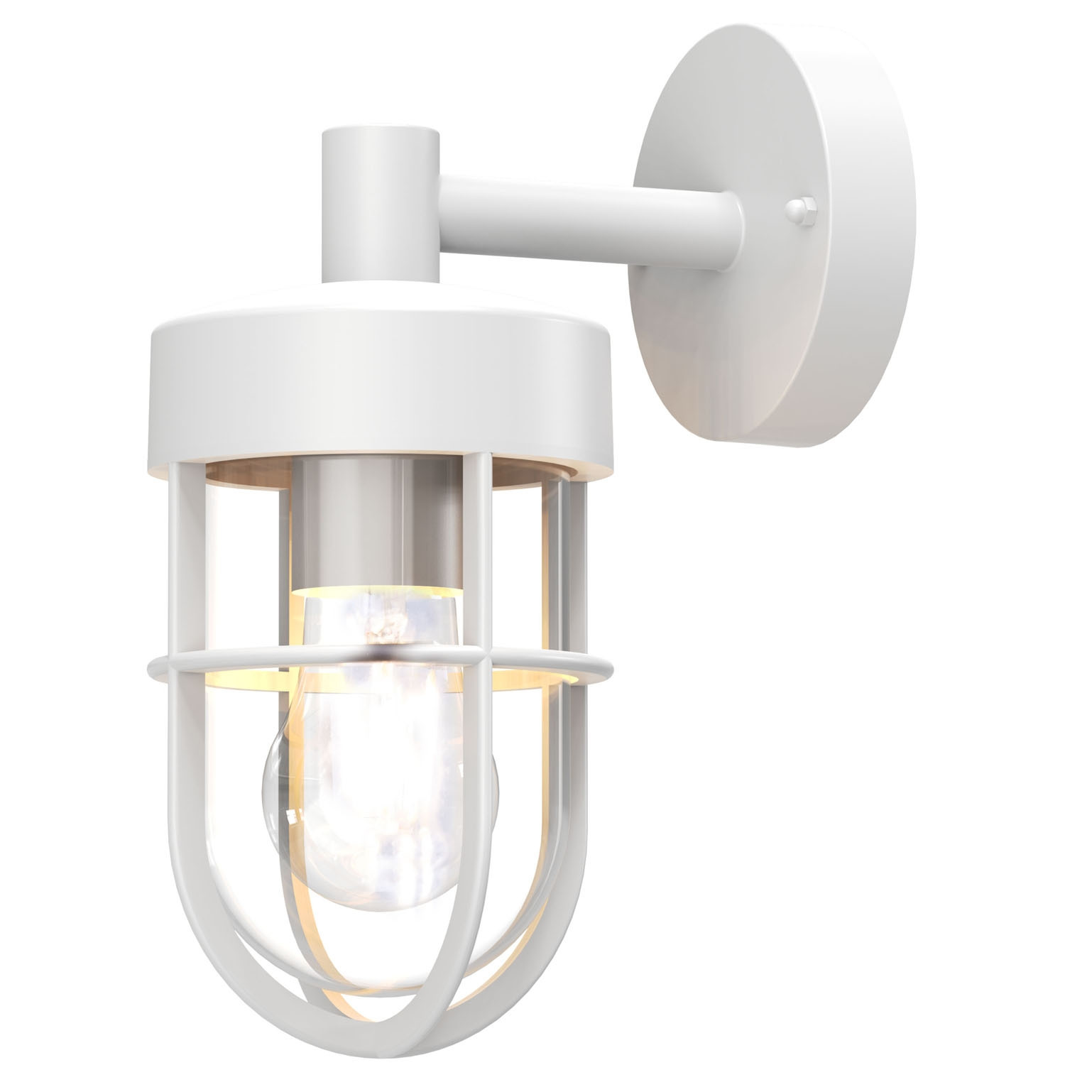 Jimmy Wandlamp E27 fitting IP44 Wit