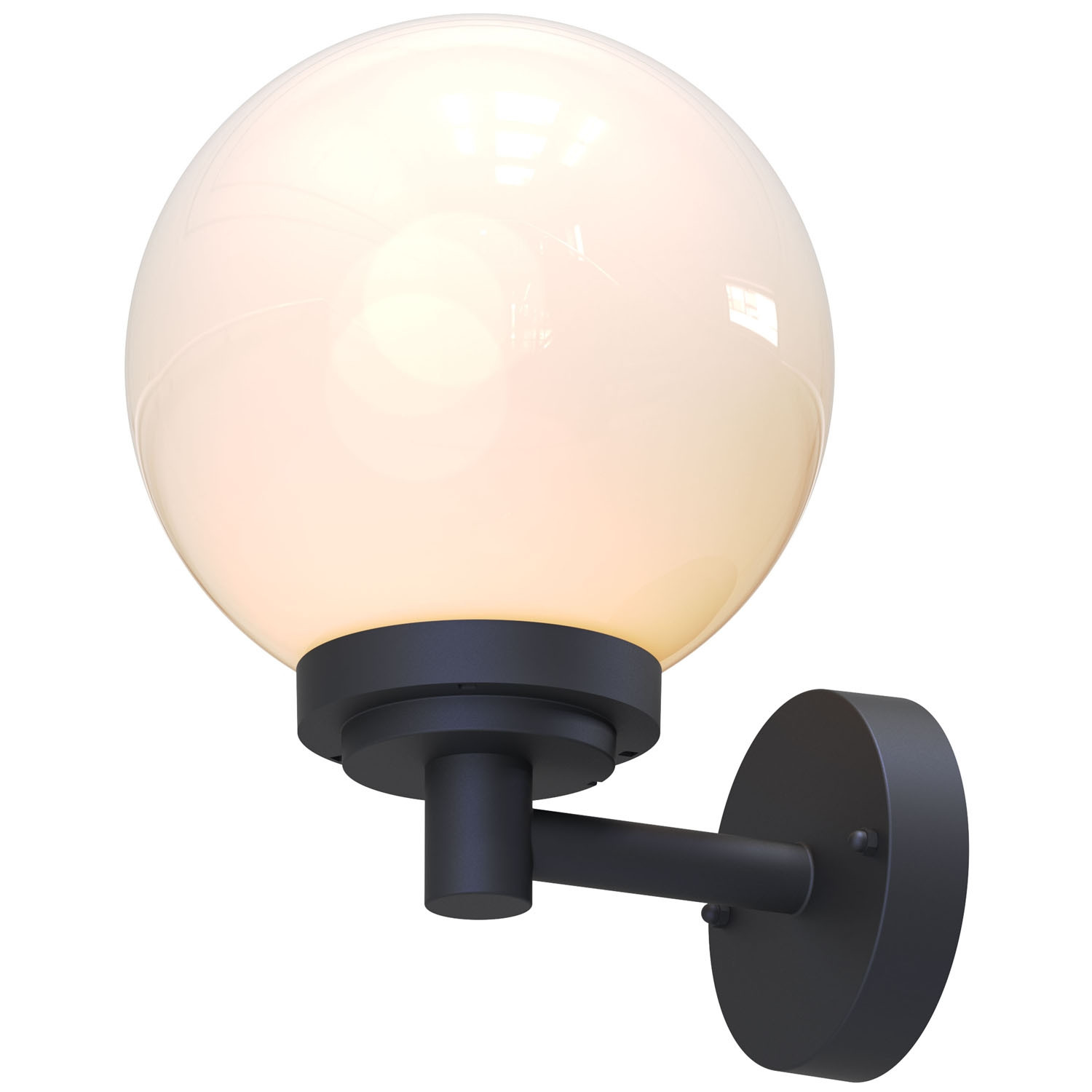 Doro Applique E27 douille IP44 Anthracite