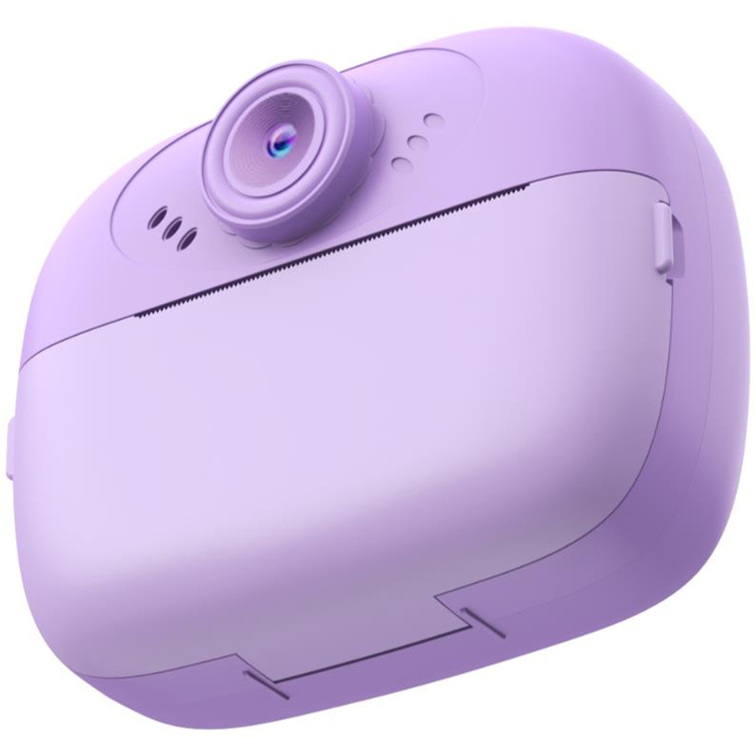 Câmera digital com função de impressão Roxa