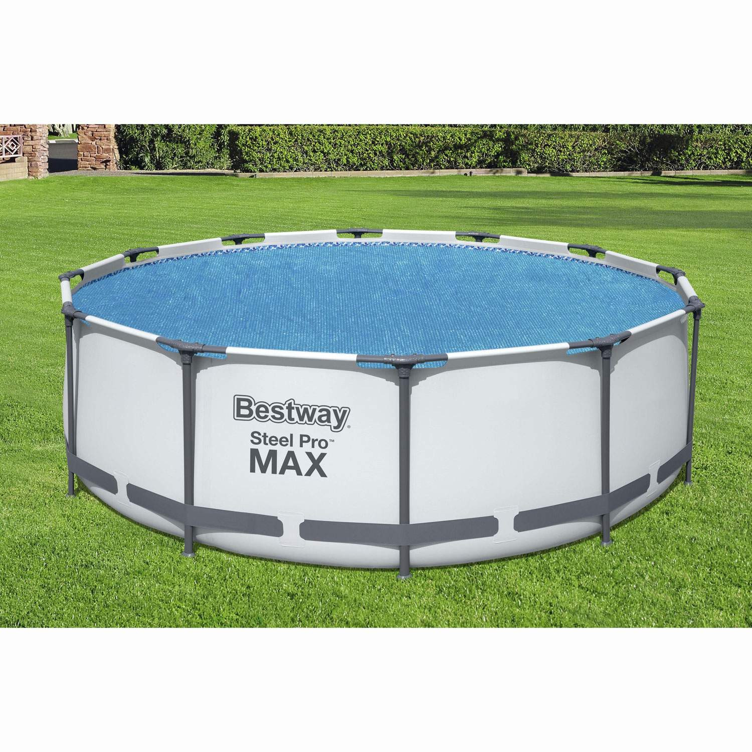 Flowclear Solar-Poolabdeckung 3,56 m