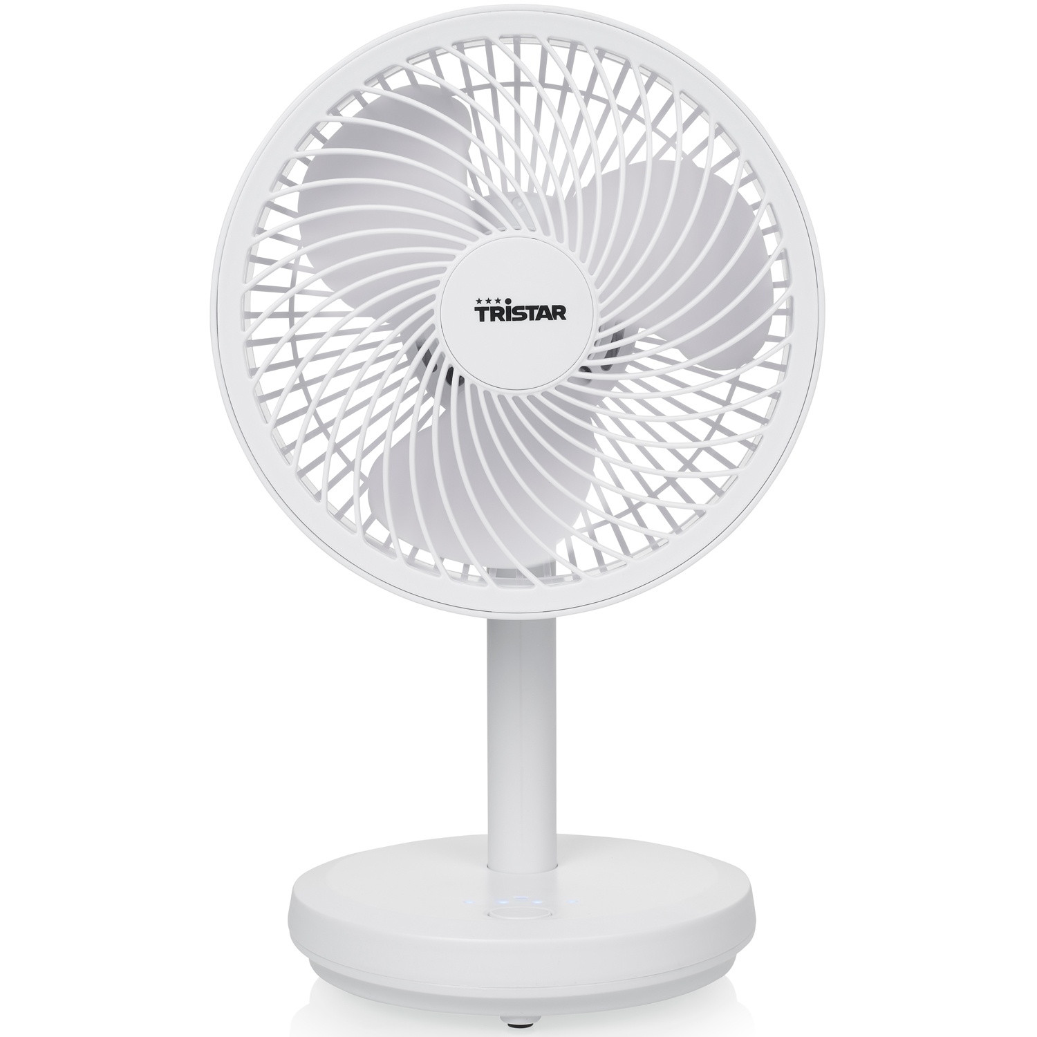 Oplaadbare Tafelventilator Wit