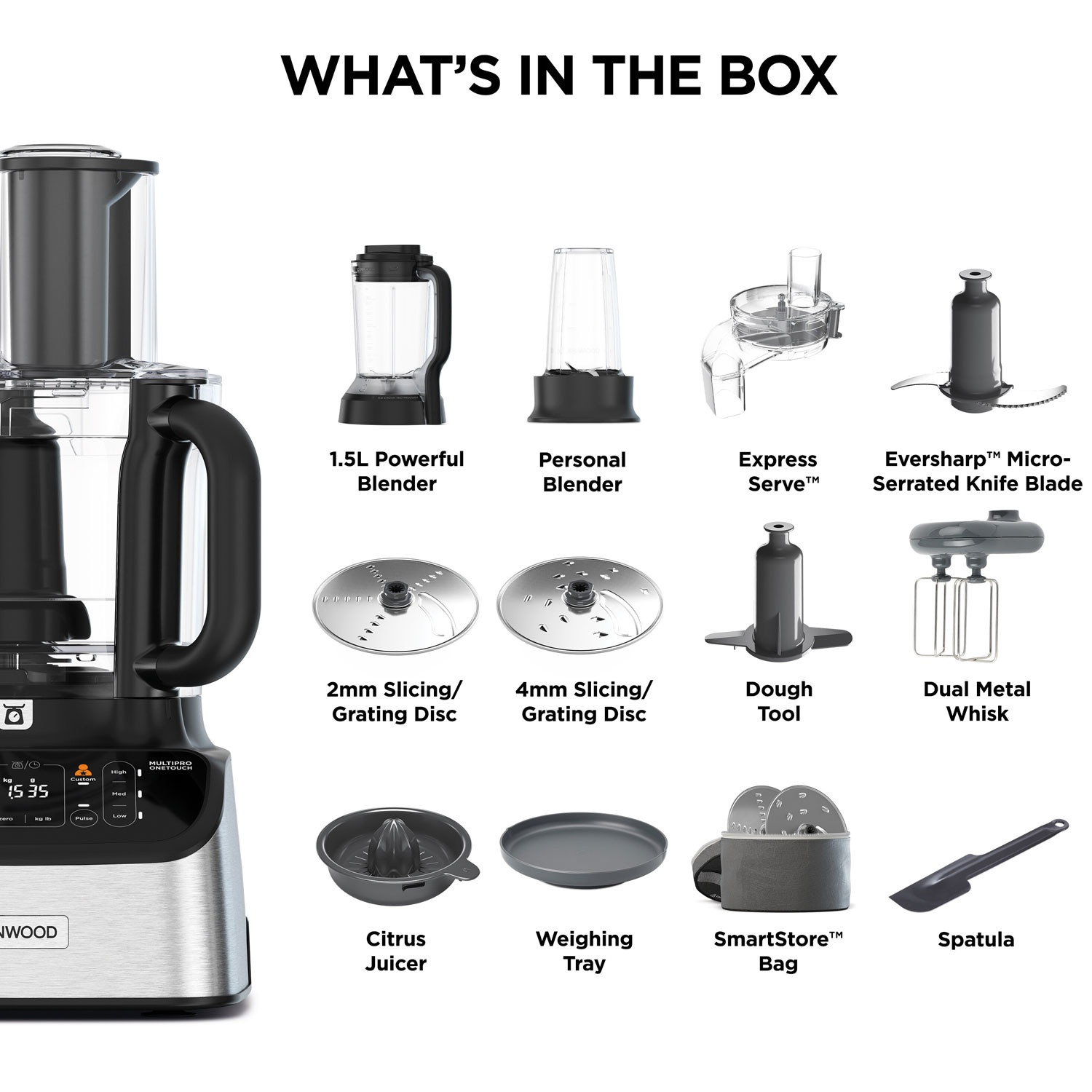 Food processor PRO FDM73.850SS MultiPro OneTouch