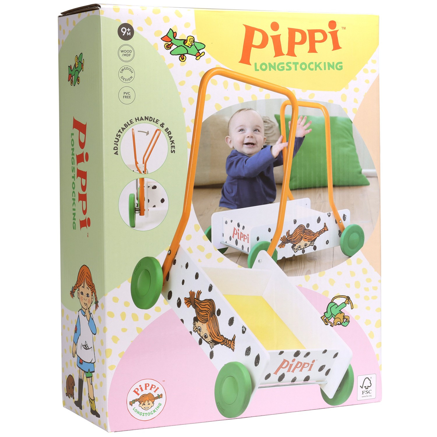 Poussette Pippi Learn to Walk