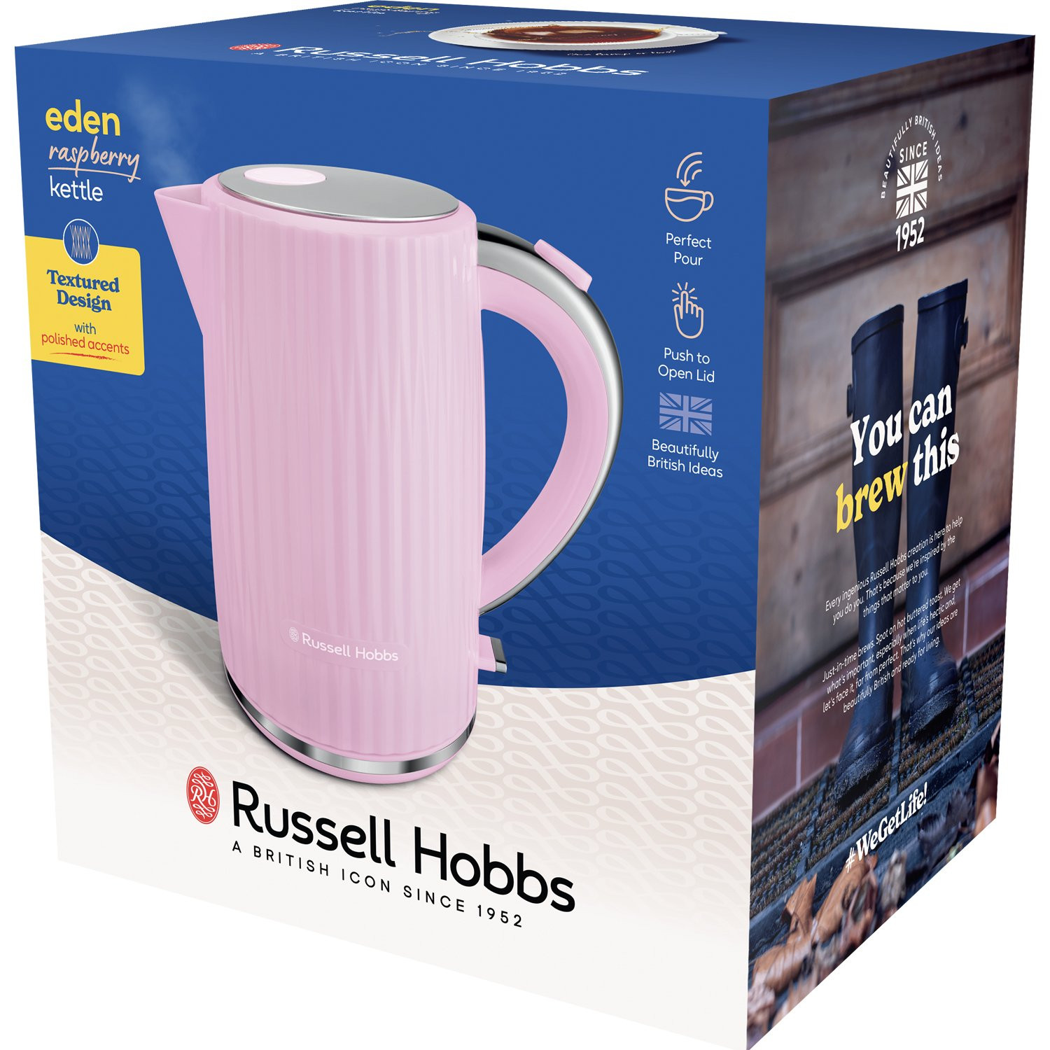 Kettle 27362-70 Eden Kettle Raspberry
