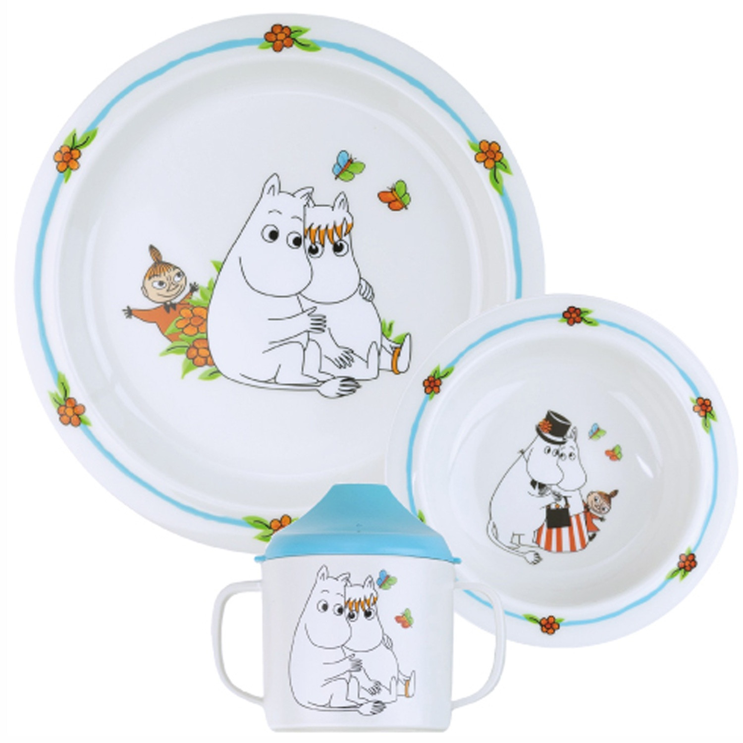 Mumin, Kindergeschirr, 3-teilig