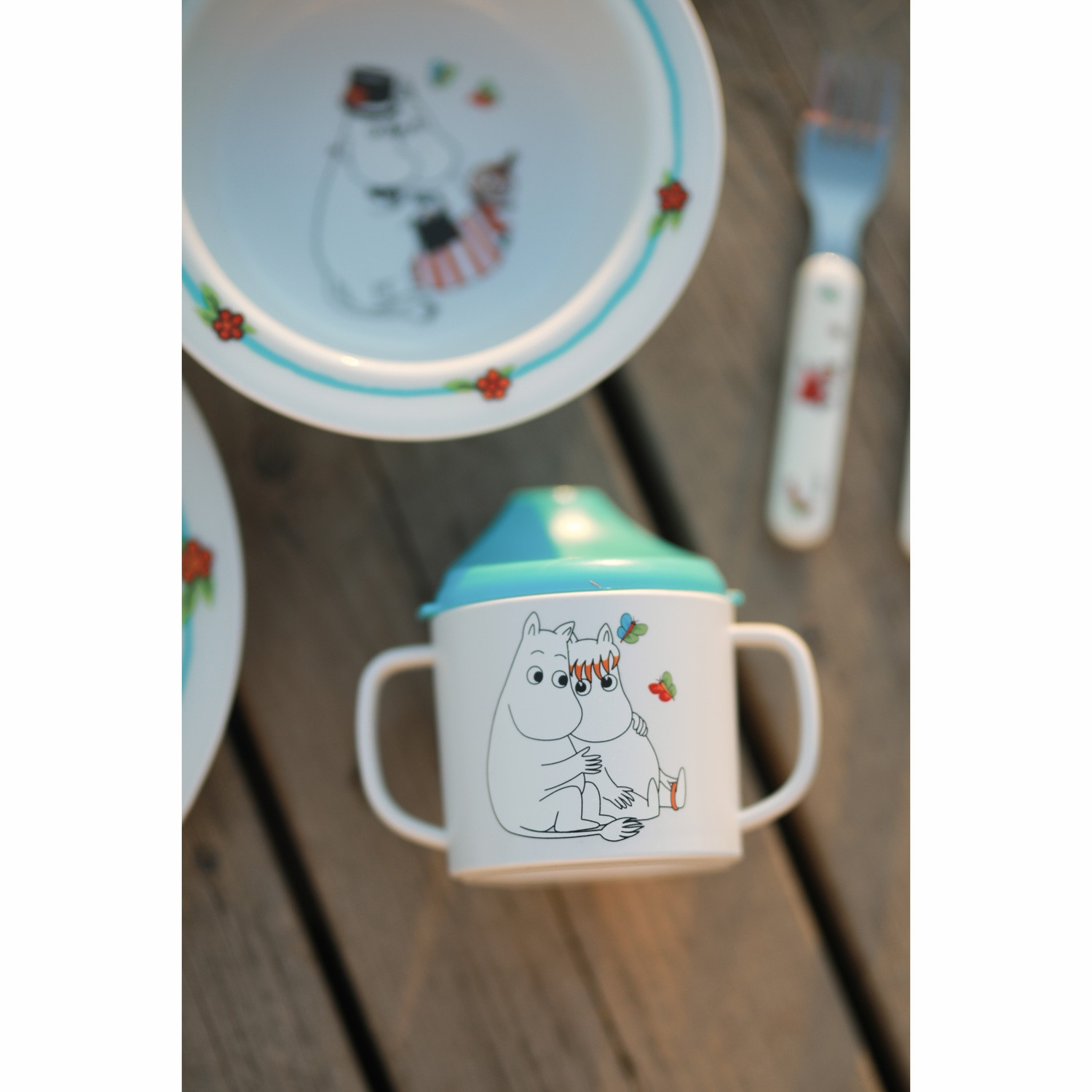 Moomin, Children's tableware, 3-part