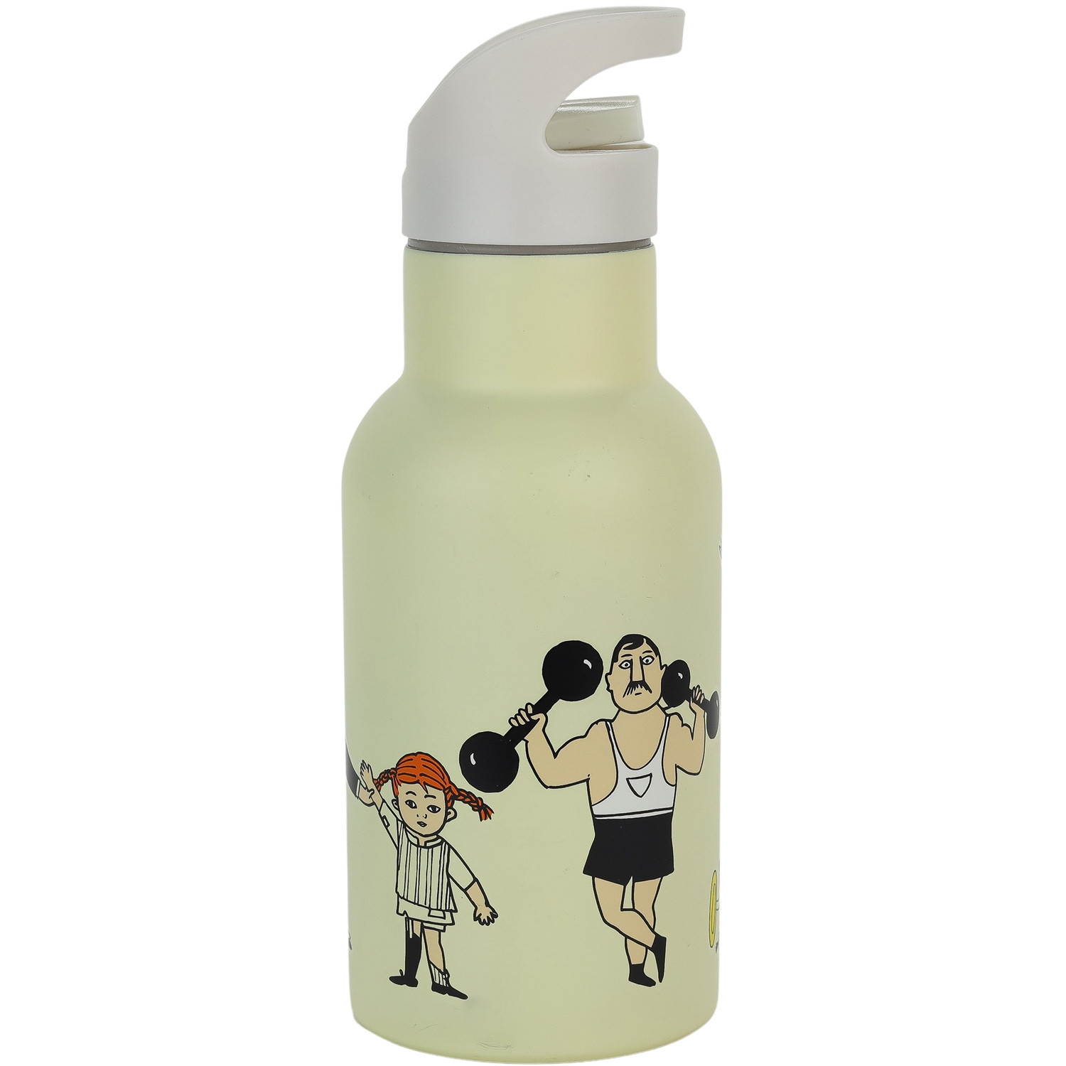 Pippi Circus, Bouteille d'eau, jaune
