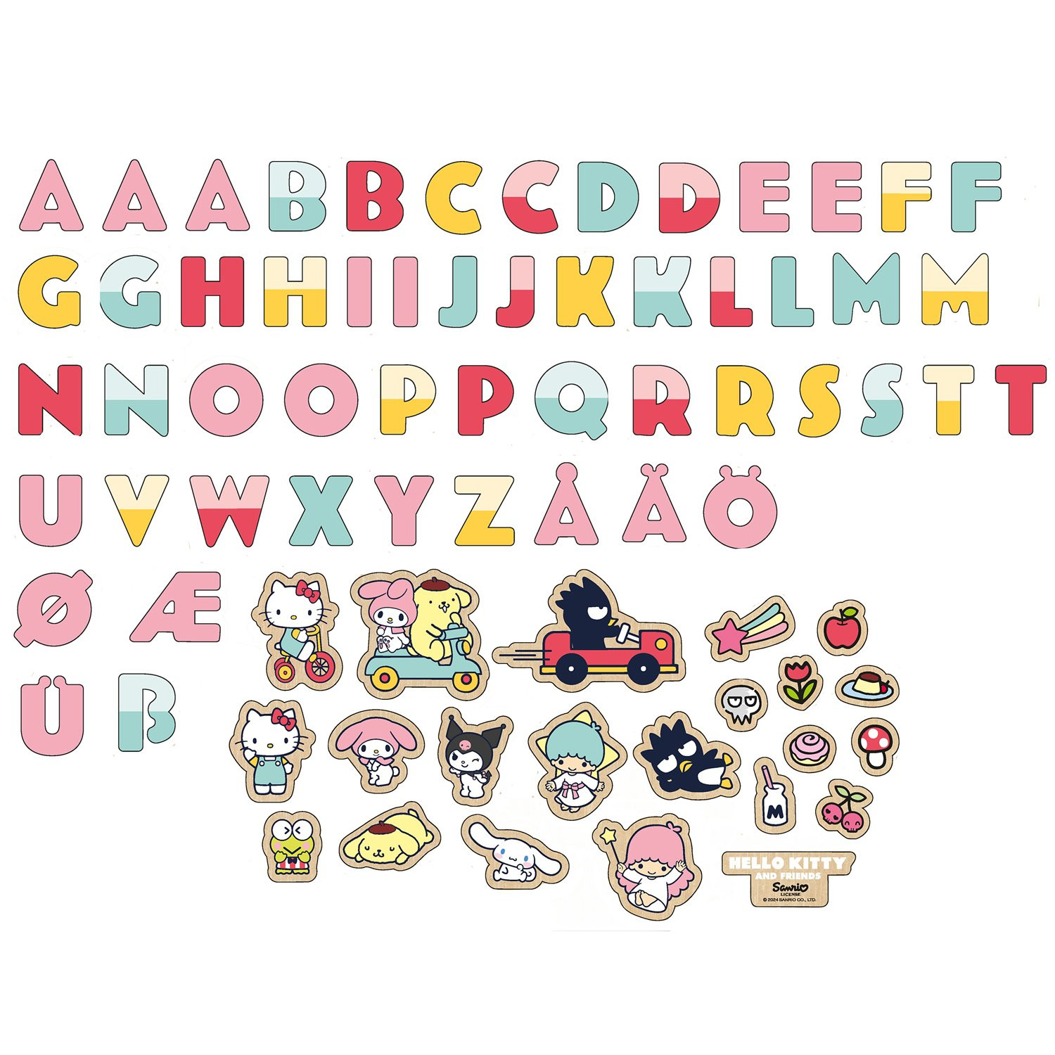 Letras Magnéticas Hello Kitty