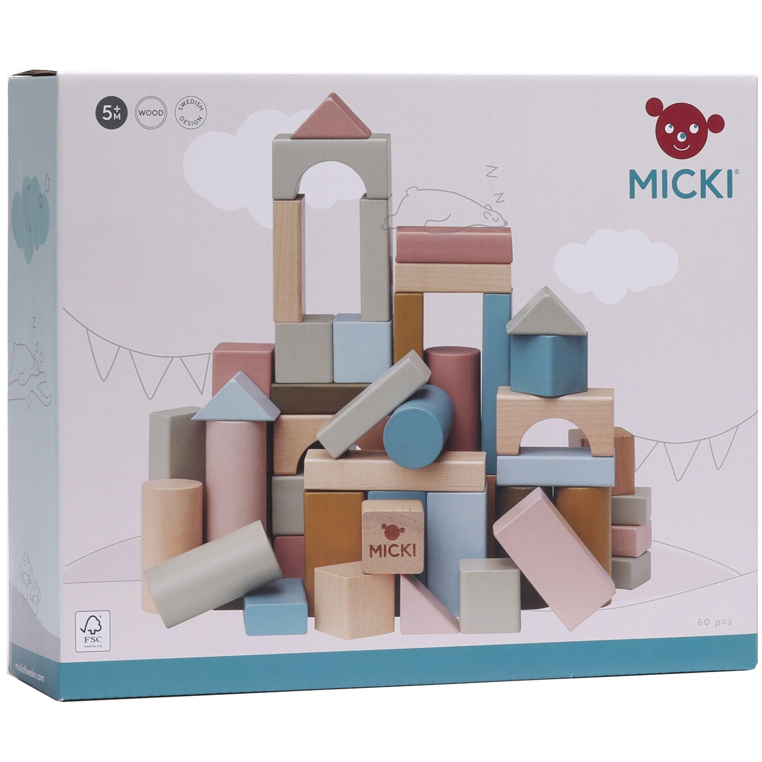 Klocki 60 szt