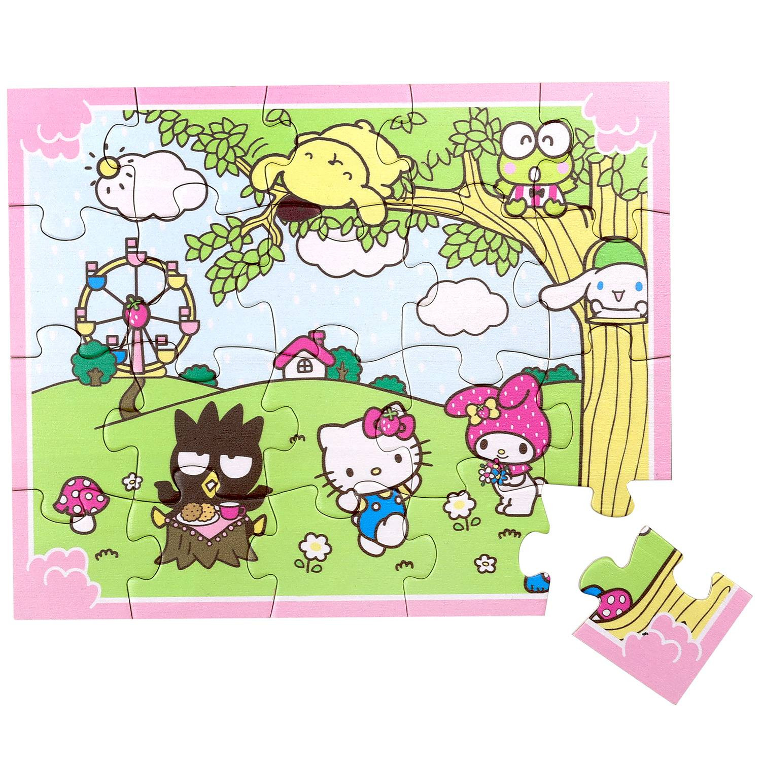 Hello Kitty Holzpuzzle 20 Teile