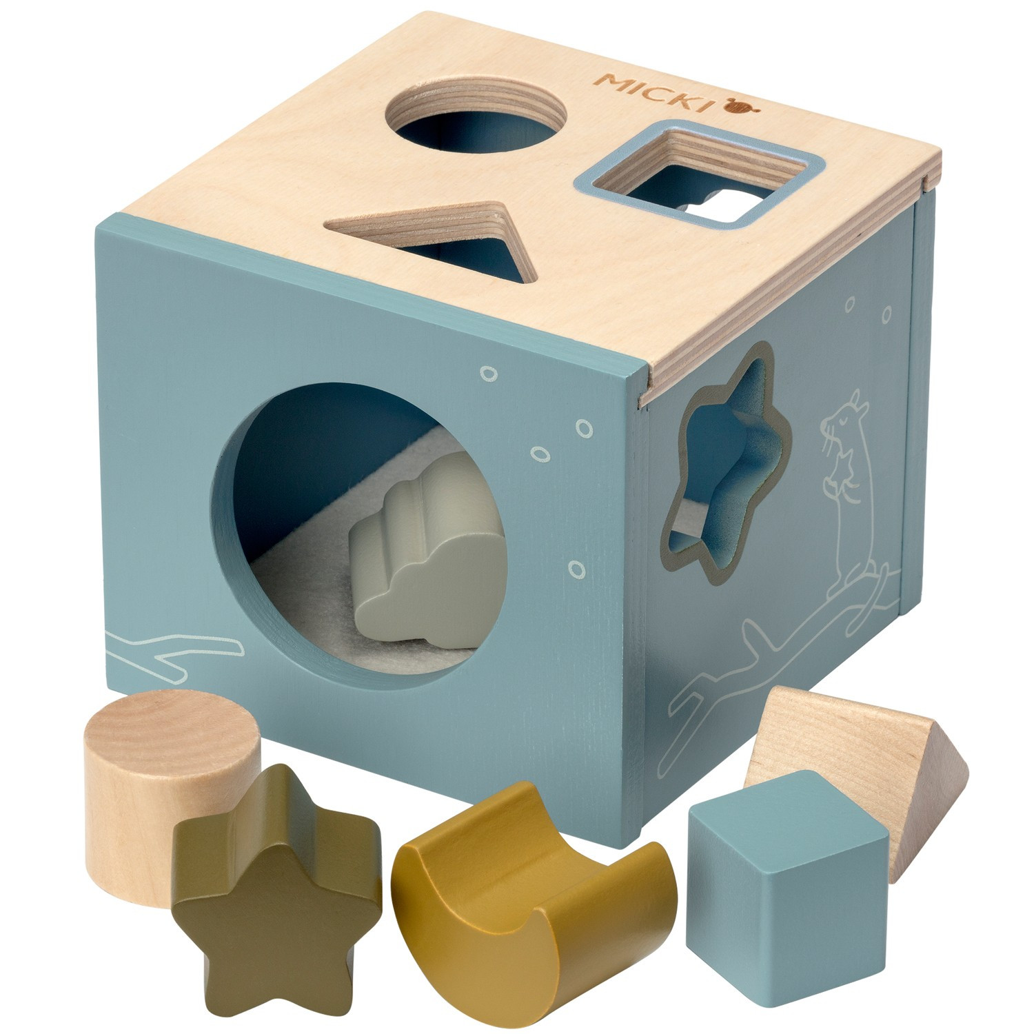 Pick box Blue