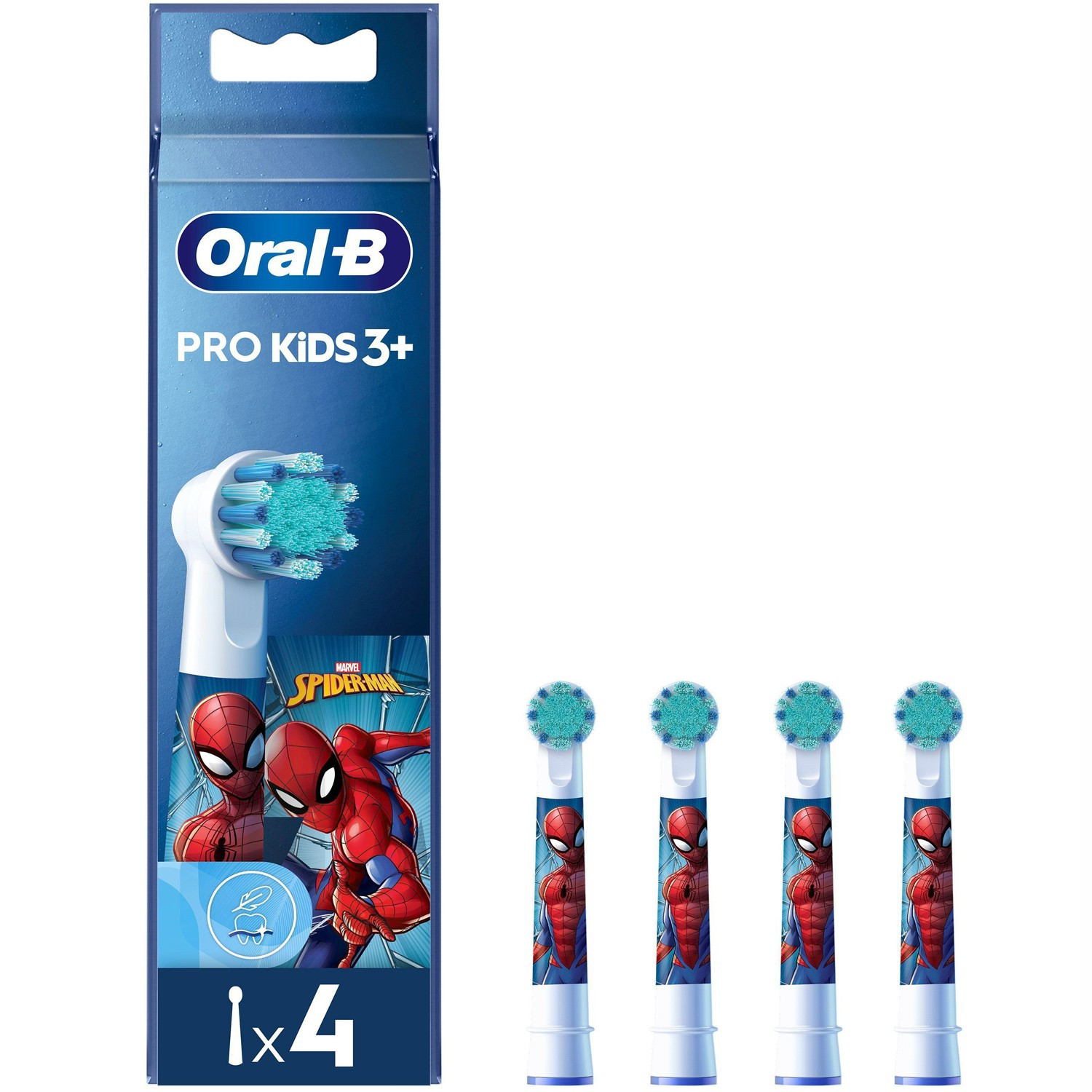 Testina Spiderman 4 pezzi
