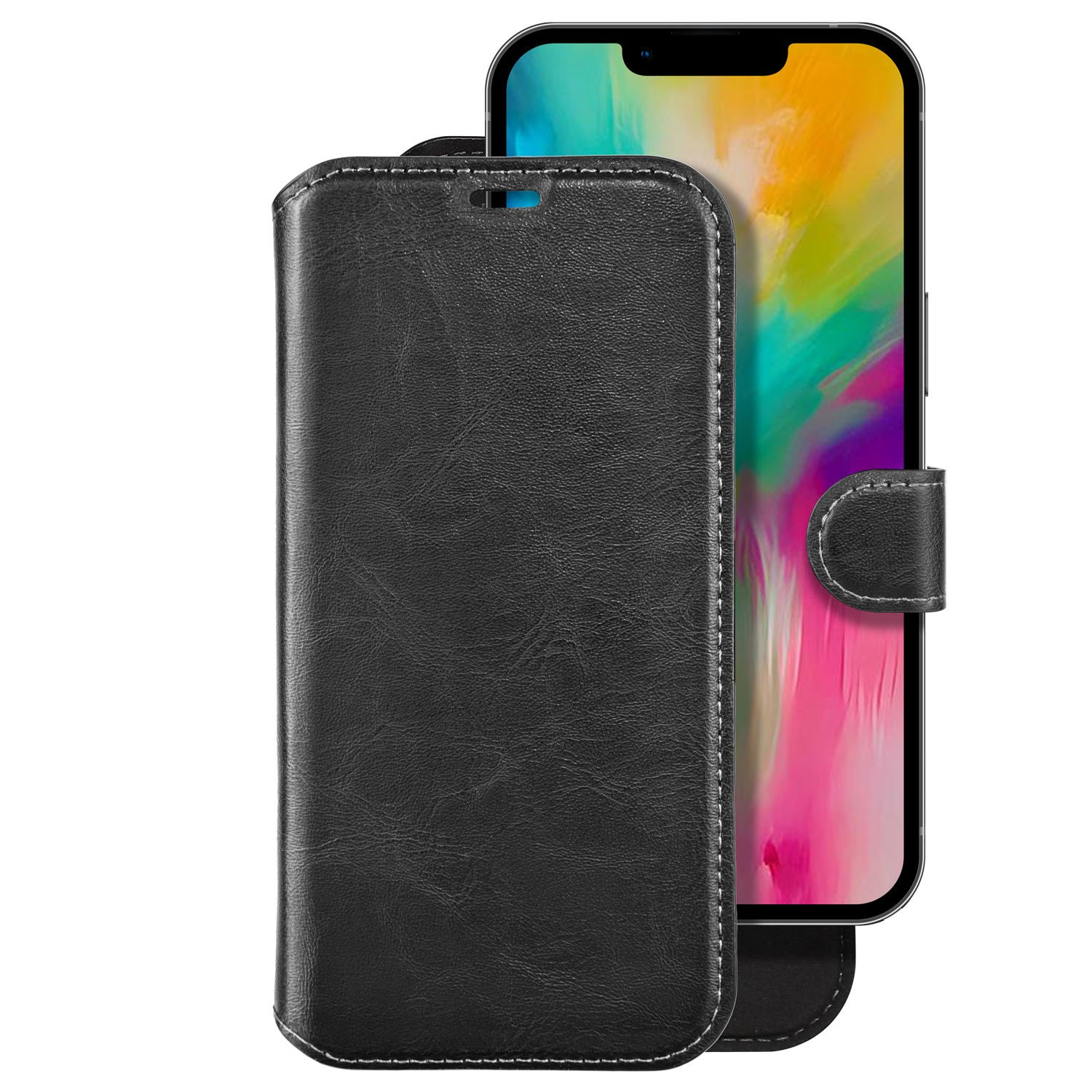 2-in-1 slanke portemonnee iPhone 16