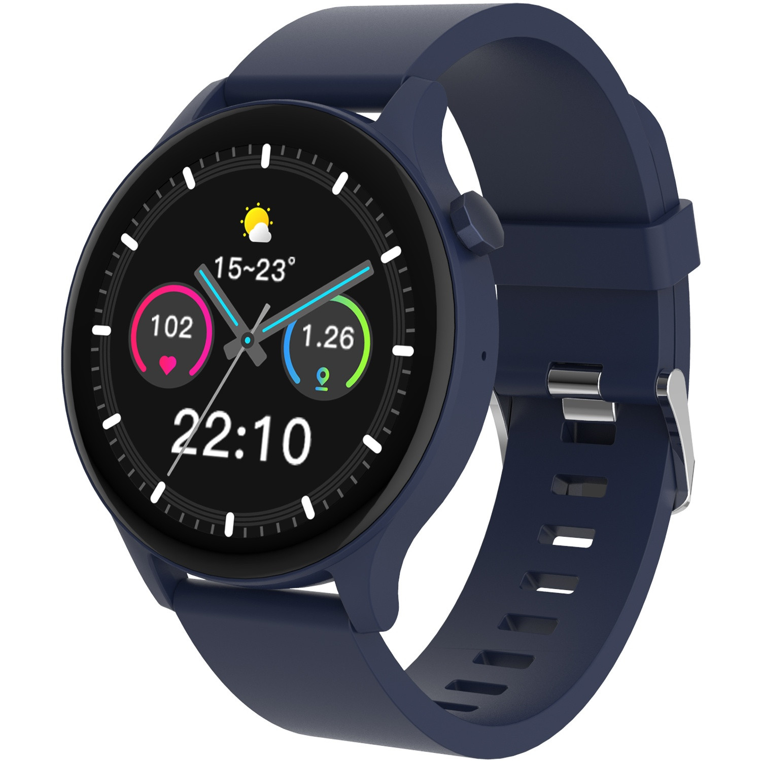 Bluetooth Smartwatch Blauw